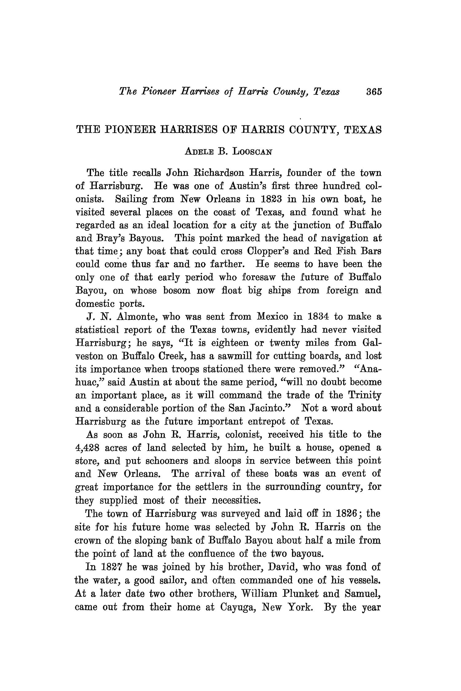 The Southwestern Historical Quarterly, Volume 31, July 1927 - April, 1928
                                                
                                                    365
                                                