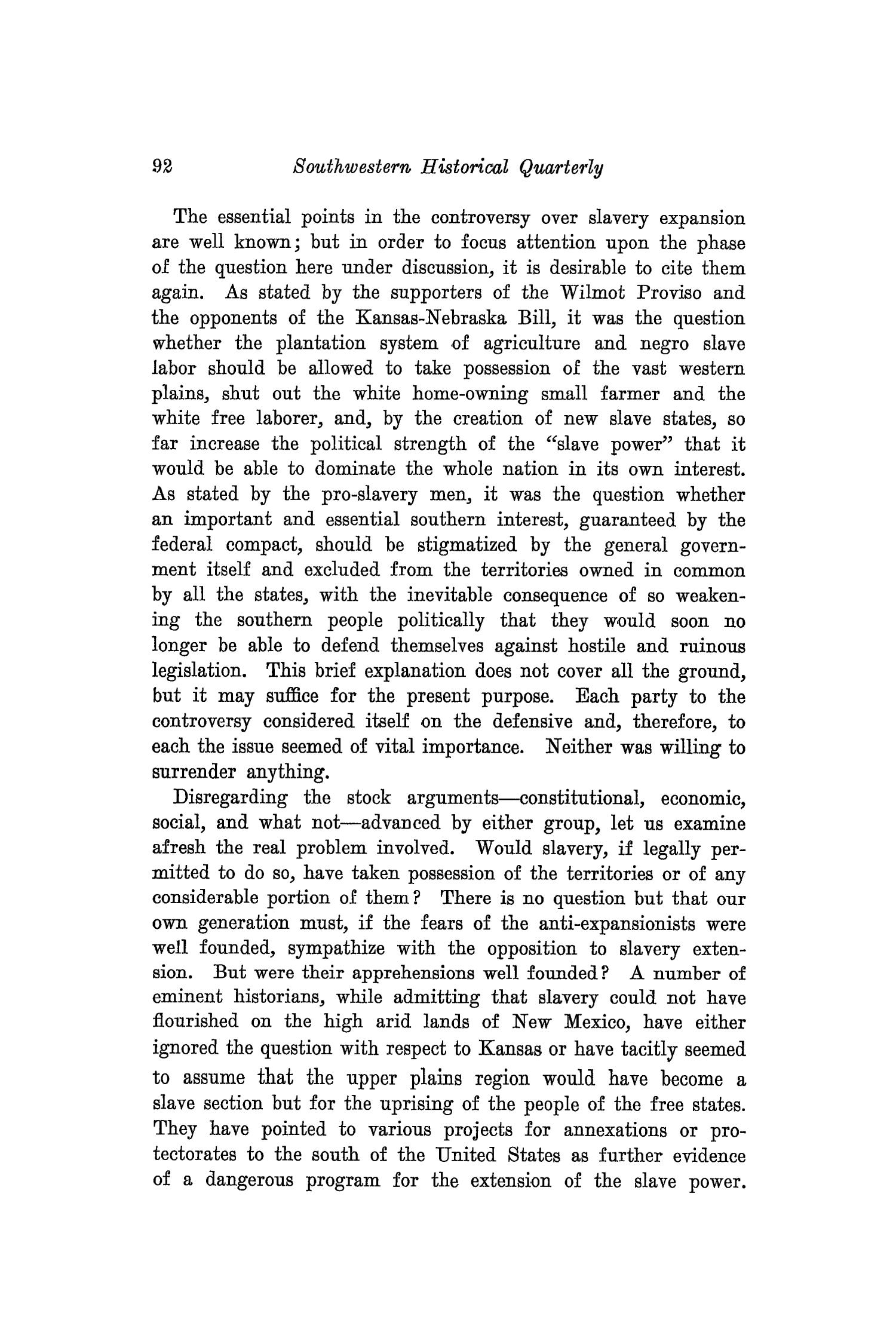The Southwestern Historical Quarterly, Volume 33, July 1929 - April, 1930
                                                
                                                    92
                                                