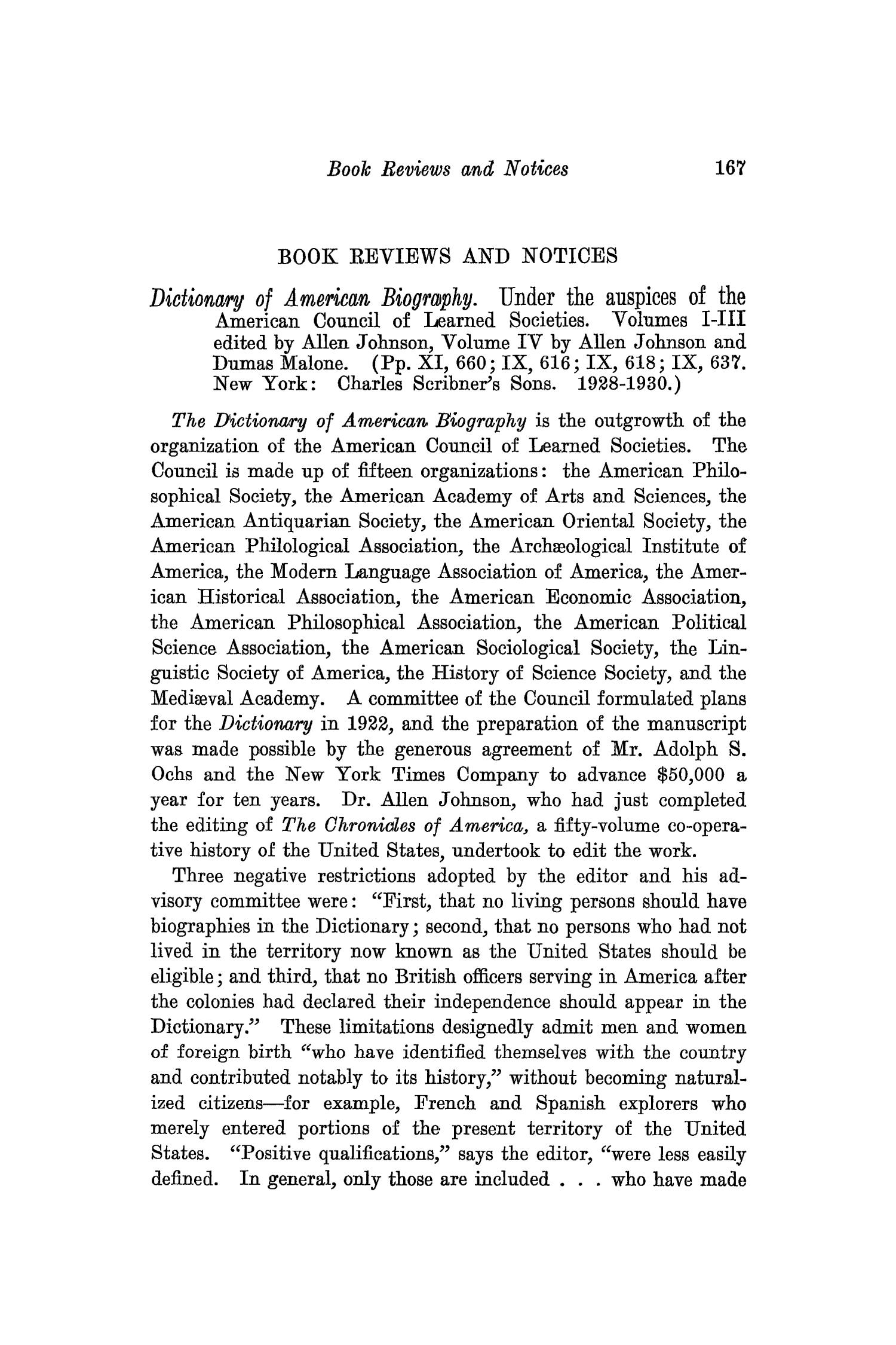 The Southwestern Historical Quarterly, Volume 34, July 1930 - April, 1931
                                                
                                                    167
                                                