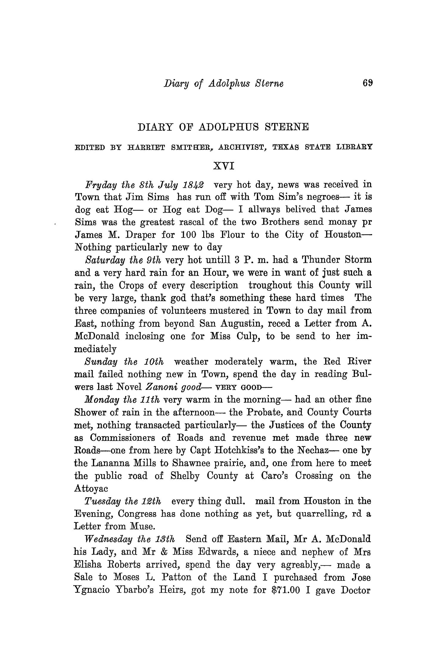 The Southwestern Historical Quarterly, Volume 34, July 1930 - April, 1931
                                                
                                                    69
                                                