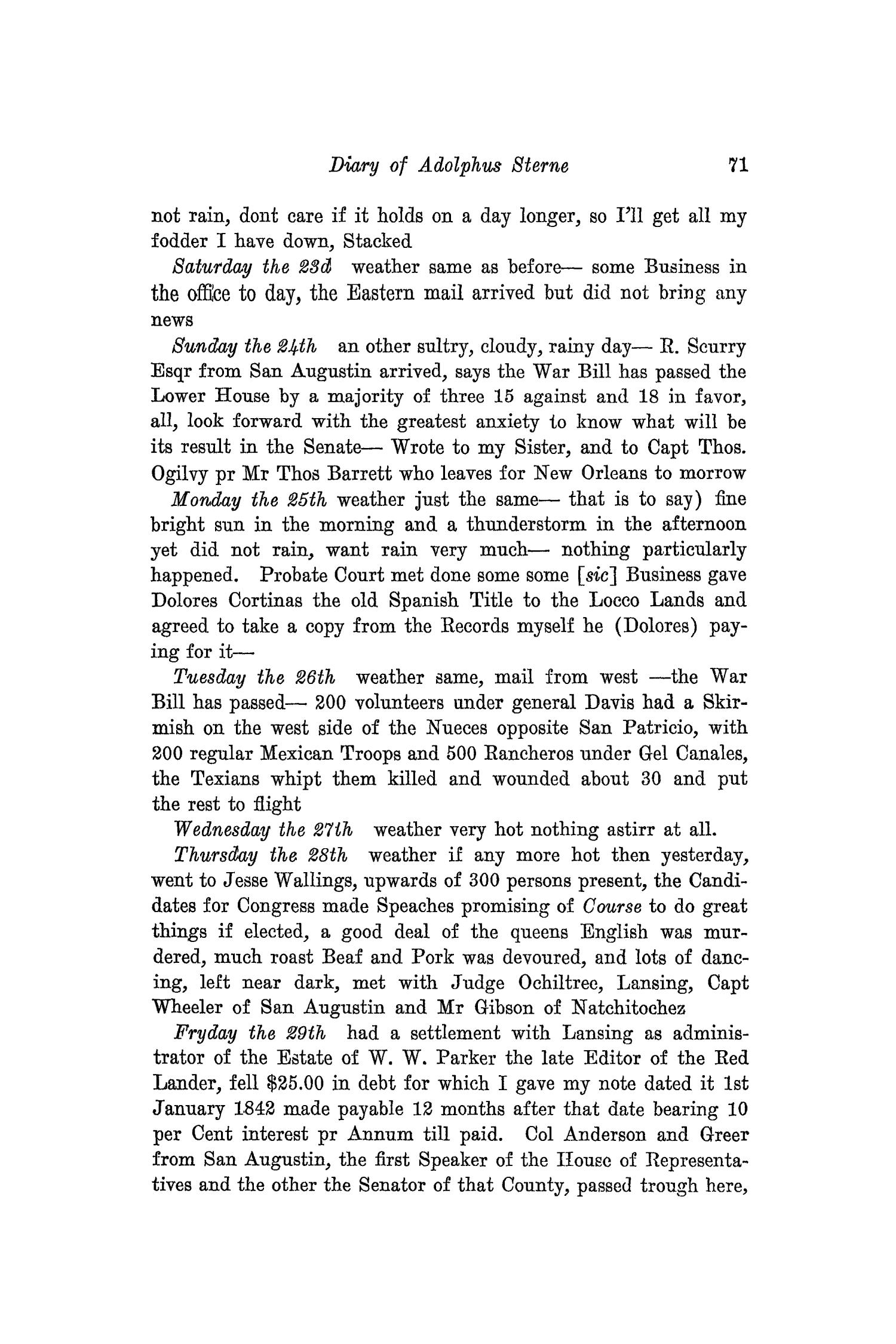 The Southwestern Historical Quarterly, Volume 34, July 1930 - April, 1931
                                                
                                                    71
                                                
