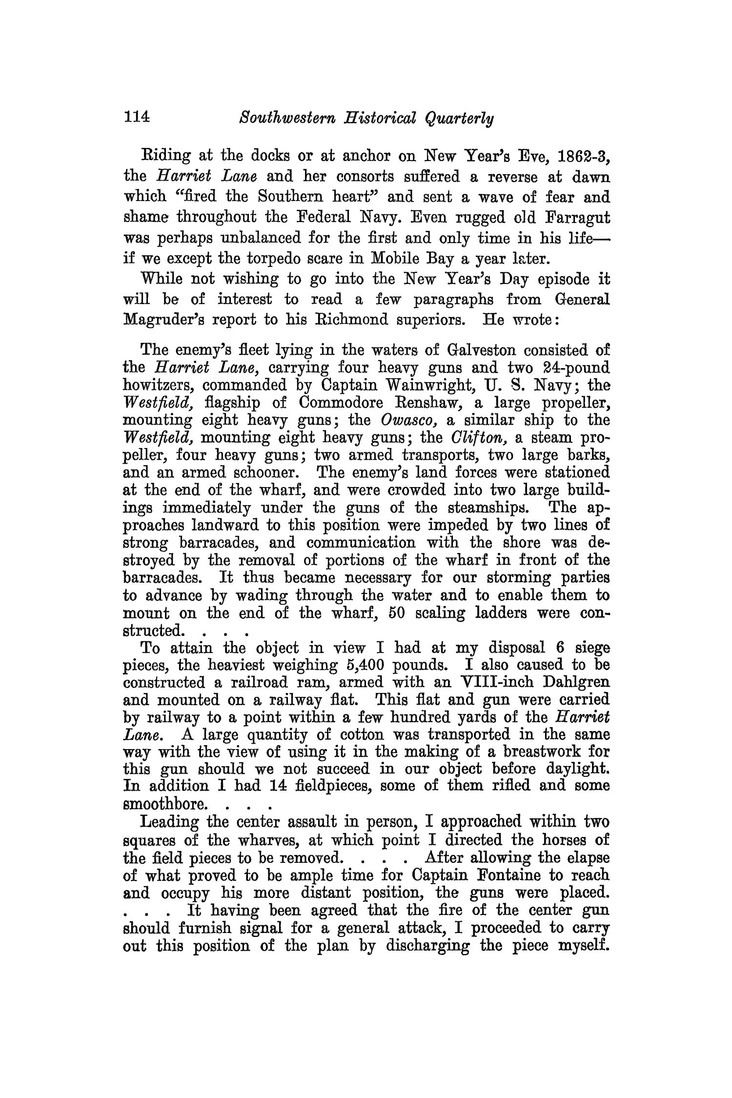 The Southwestern Historical Quarterly, Volume 35, July 1931 - April, 1932
                                                
                                                    114
                                                