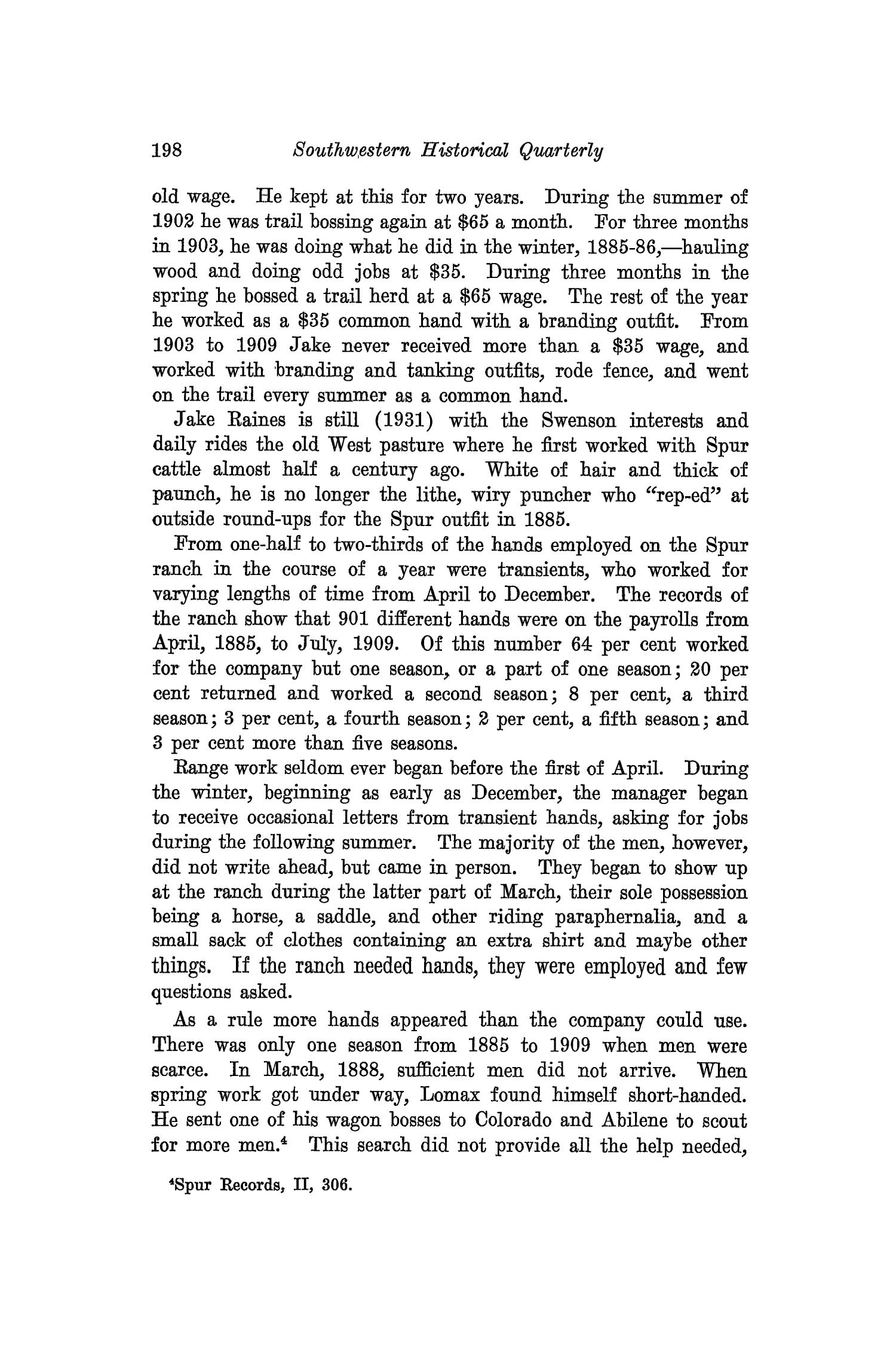 The Southwestern Historical Quarterly, Volume 35, July 1931 - April, 1932
                                                
                                                    198
                                                