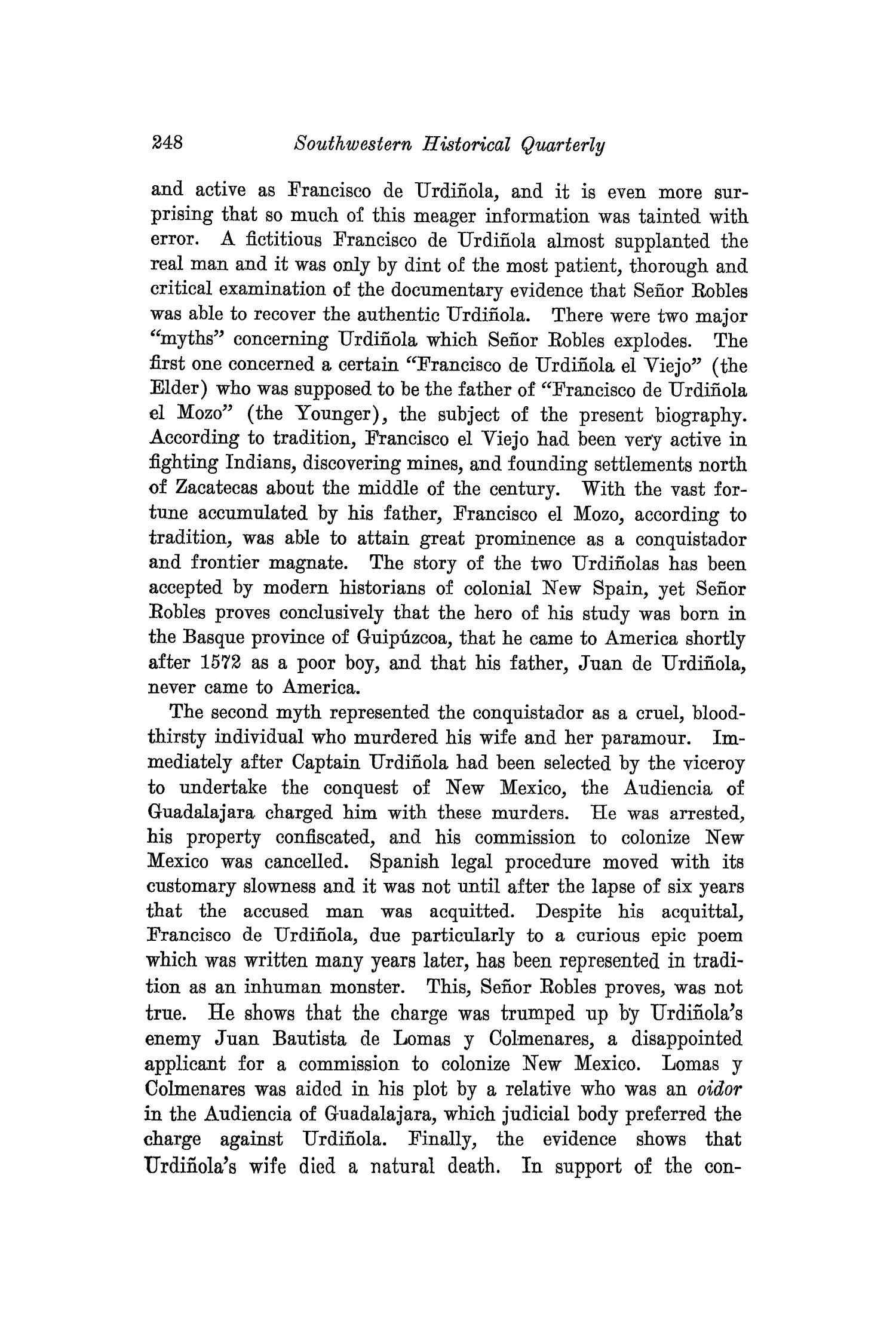 The Southwestern Historical Quarterly, Volume 35, July 1931 - April, 1932
                                                
                                                    248
                                                