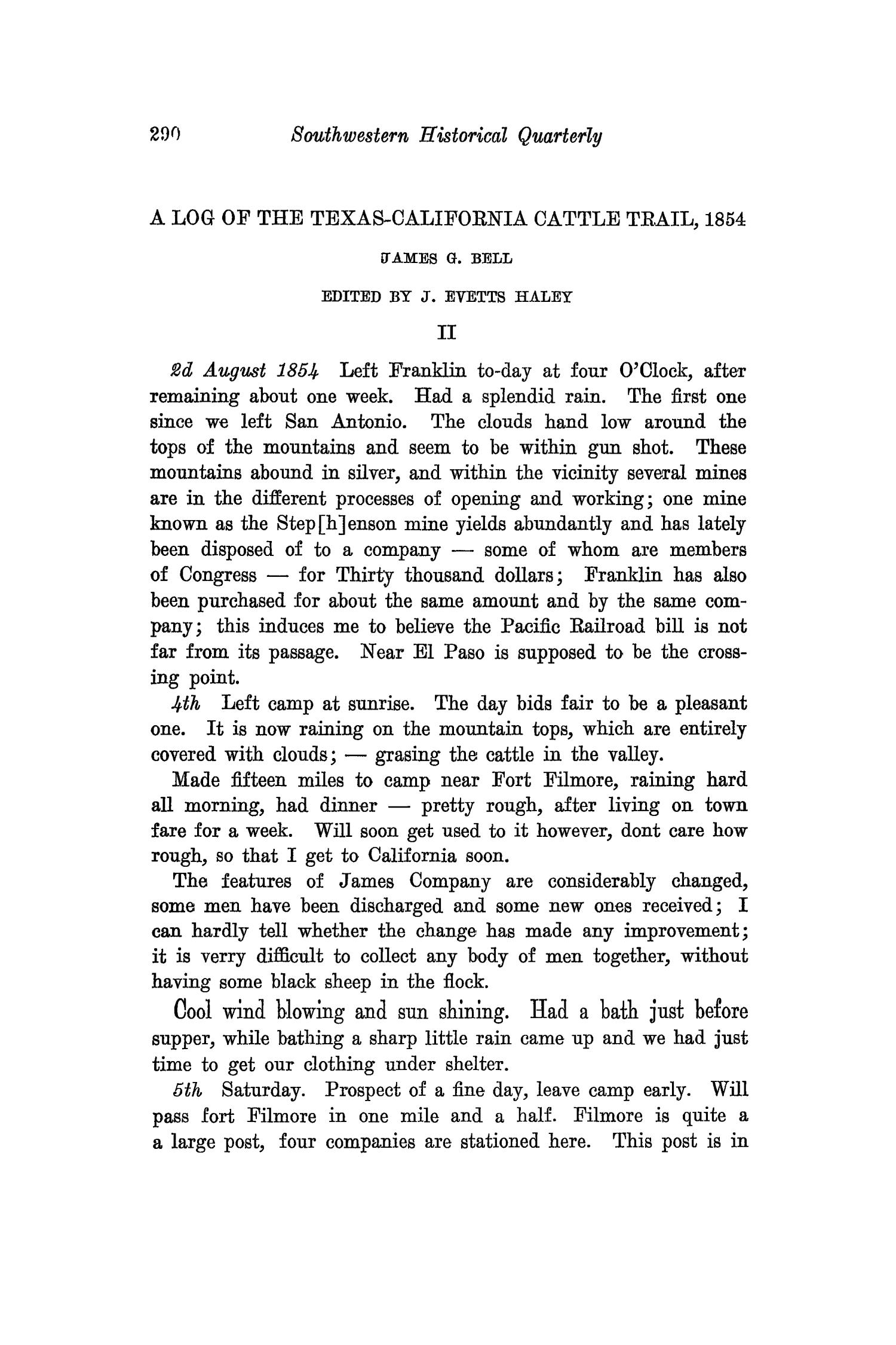 The Southwestern Historical Quarterly, Volume 35, July 1931 - April, 1932
                                                
                                                    290
                                                