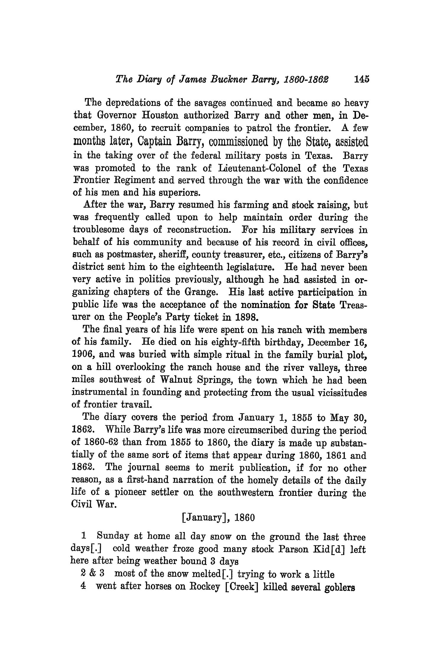 The Southwestern Historical Quarterly, Volume 36, July 1932 - April, 1933
                                                
                                                    145
                                                