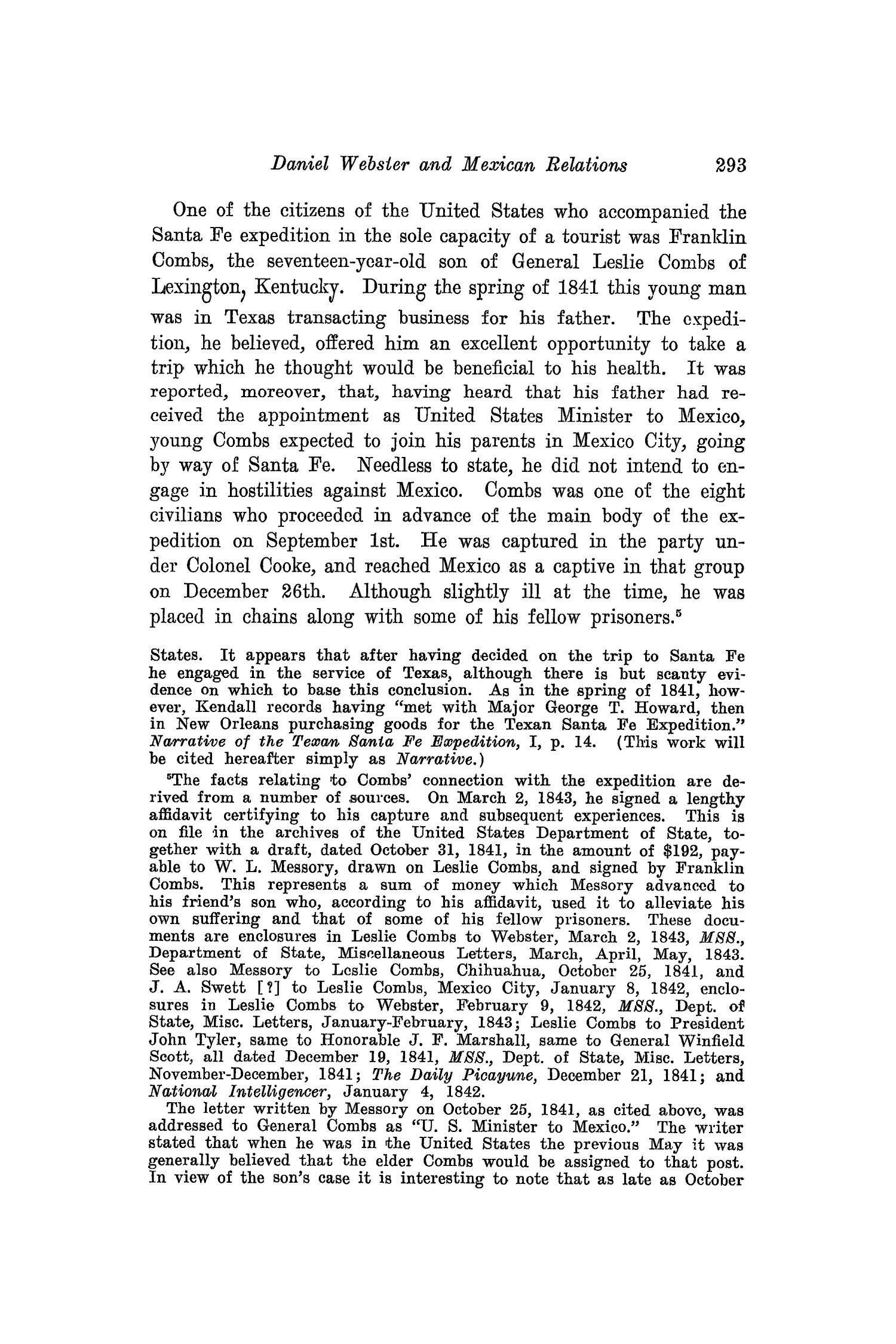 The Southwestern Historical Quarterly, Volume 36, July 1932 - April, 1933
                                                
                                                    293
                                                