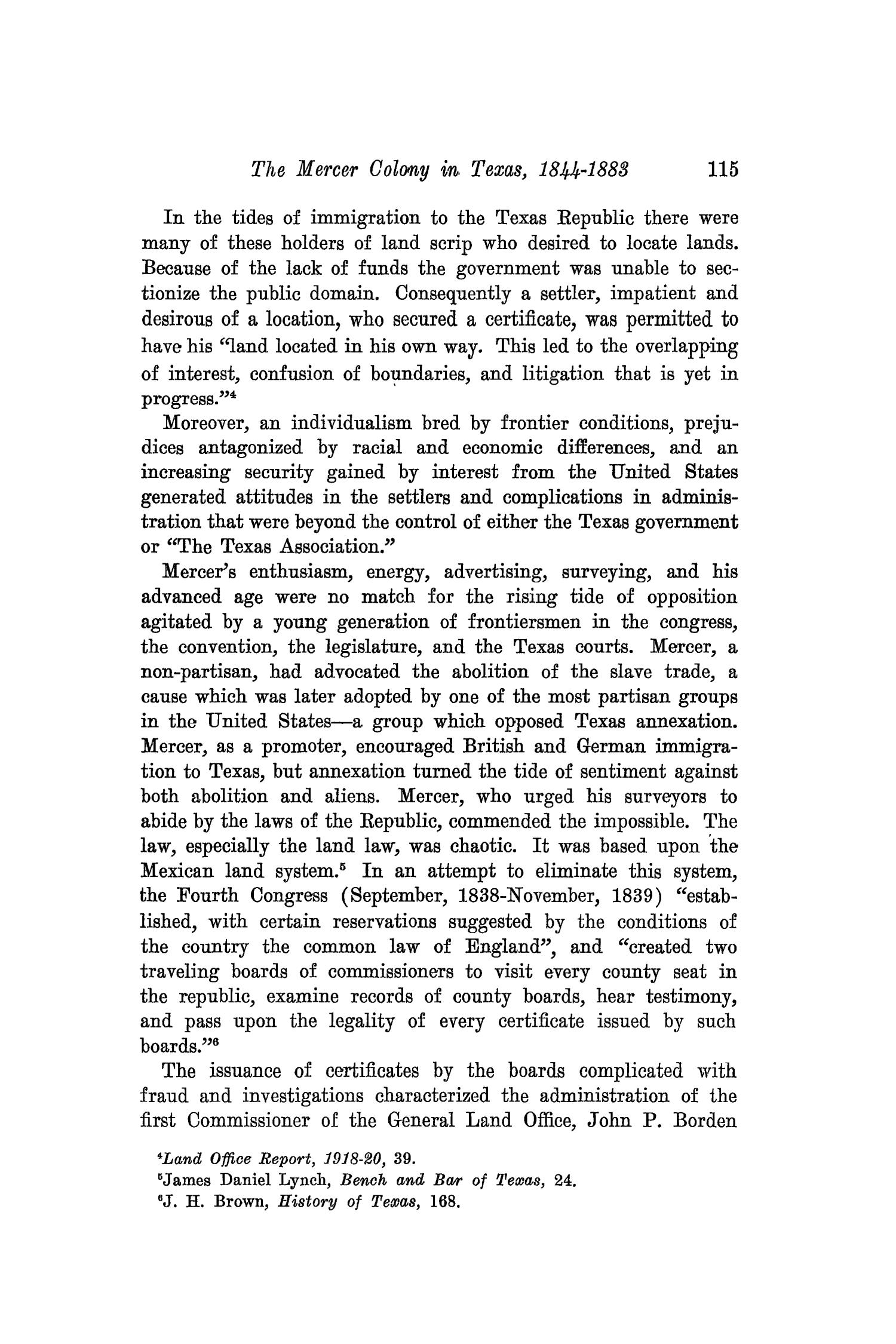 The Southwestern Historical Quarterly, Volume 40, July 1936 - April, 1937
                                                
                                                    115
                                                