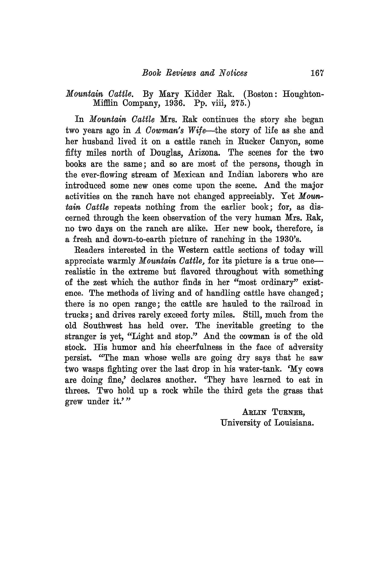 The Southwestern Historical Quarterly, Volume 40, July 1936 - April, 1937
                                                
                                                    167
                                                