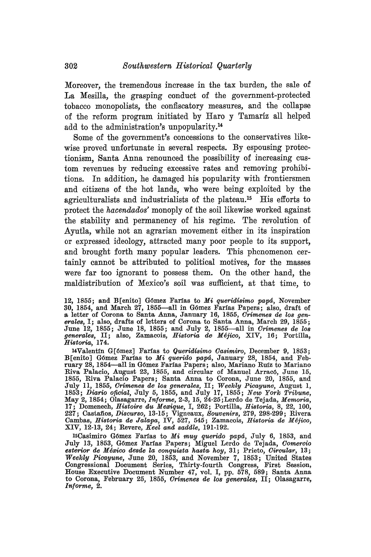 The Southwestern Historical Quarterly, Volume 41, July 1937 - April, 1938
                                                
                                                    302
                                                