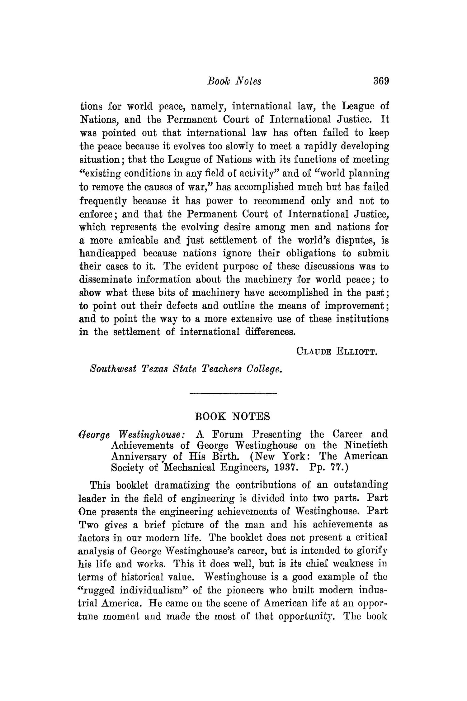The Southwestern Historical Quarterly, Volume 41, July 1937 - April, 1938
                                                
                                                    369
                                                