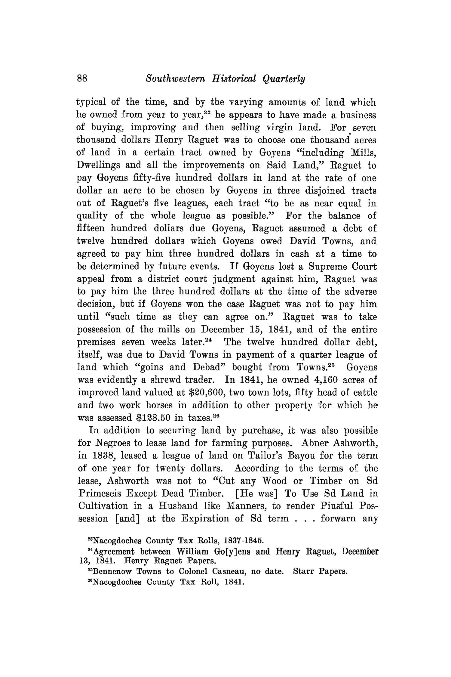 The Southwestern Historical Quarterly, Volume 41, July 1937 - April, 1938
                                                
                                                    88
                                                