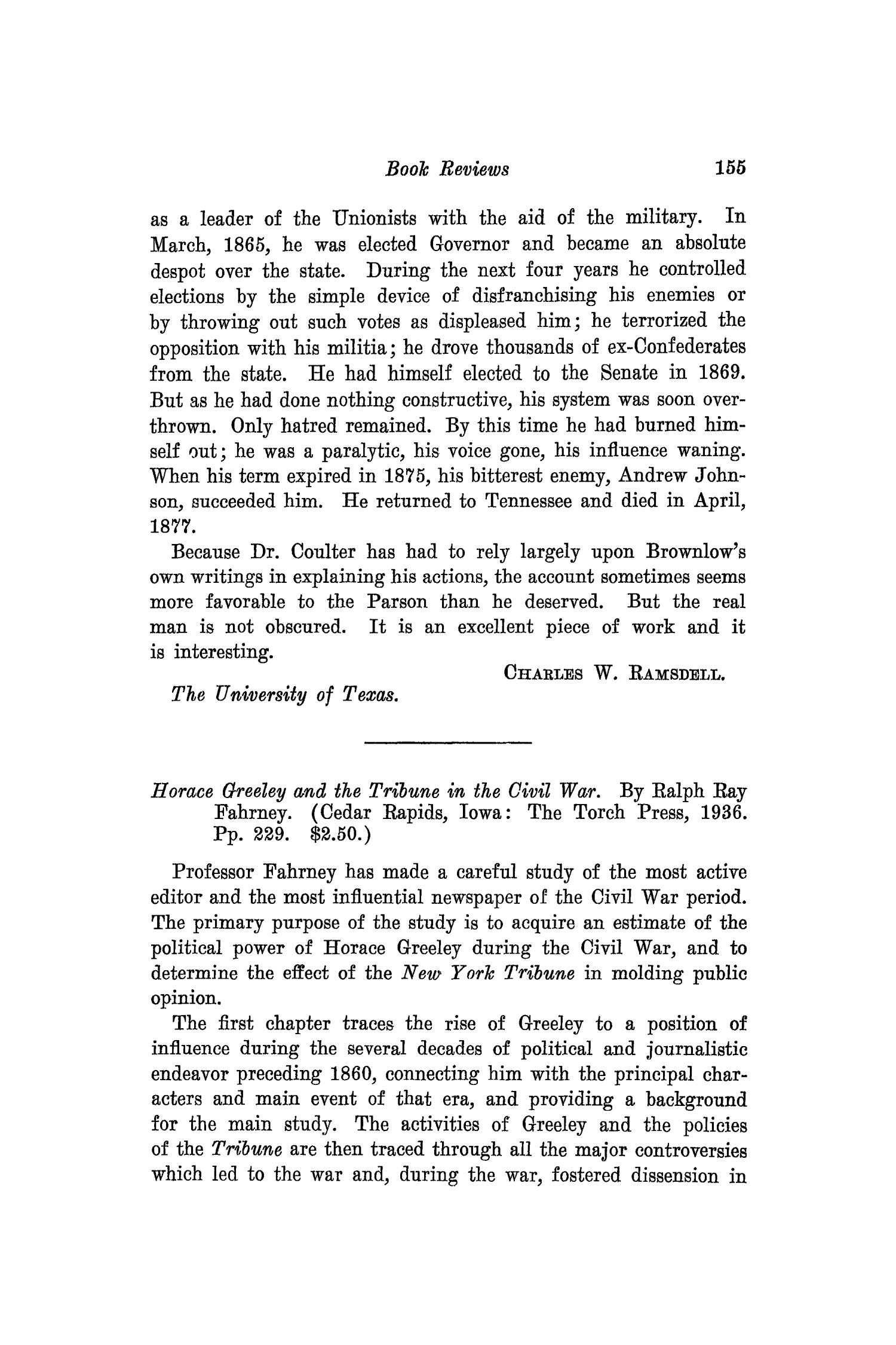 The Southwestern Historical Quarterly, Volume 42, July 1938 - April, 1939
                                                
                                                    155
                                                
