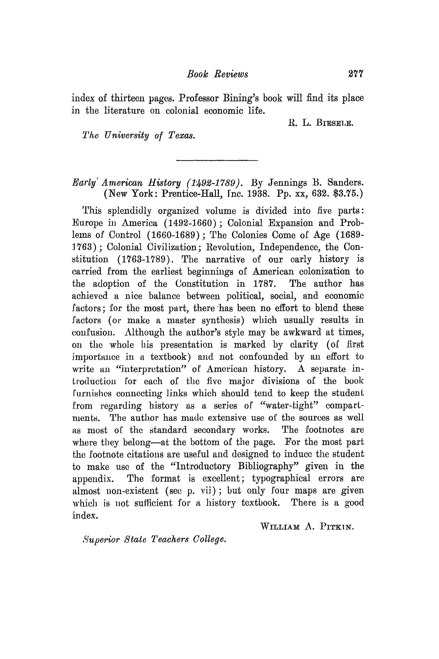 The Southwestern Historical Quarterly, Volume 42, July 1938 - April, 1939
                                                
                                                    277
                                                