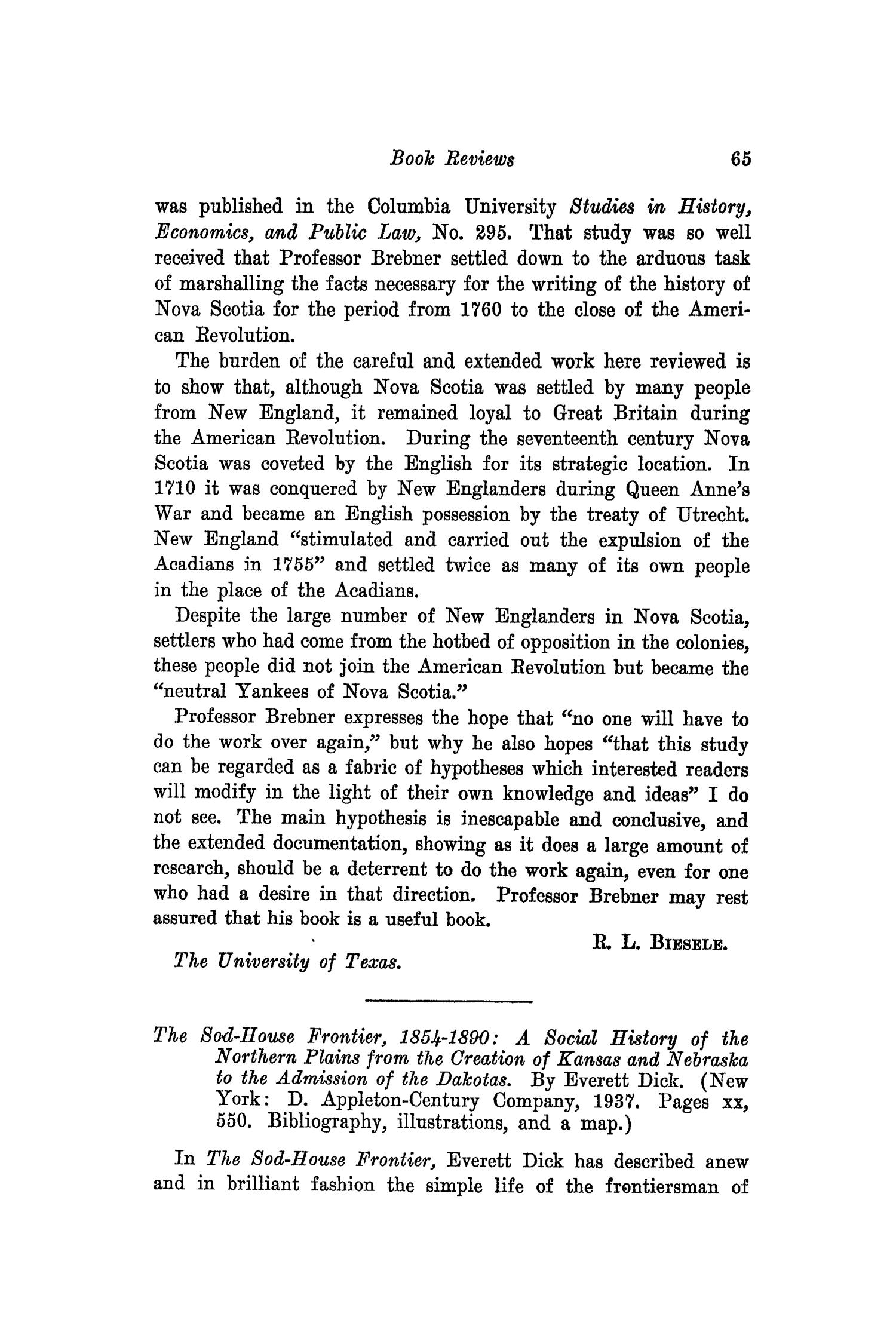 The Southwestern Historical Quarterly, Volume 42, July 1938 - April, 1939
                                                
                                                    65
                                                