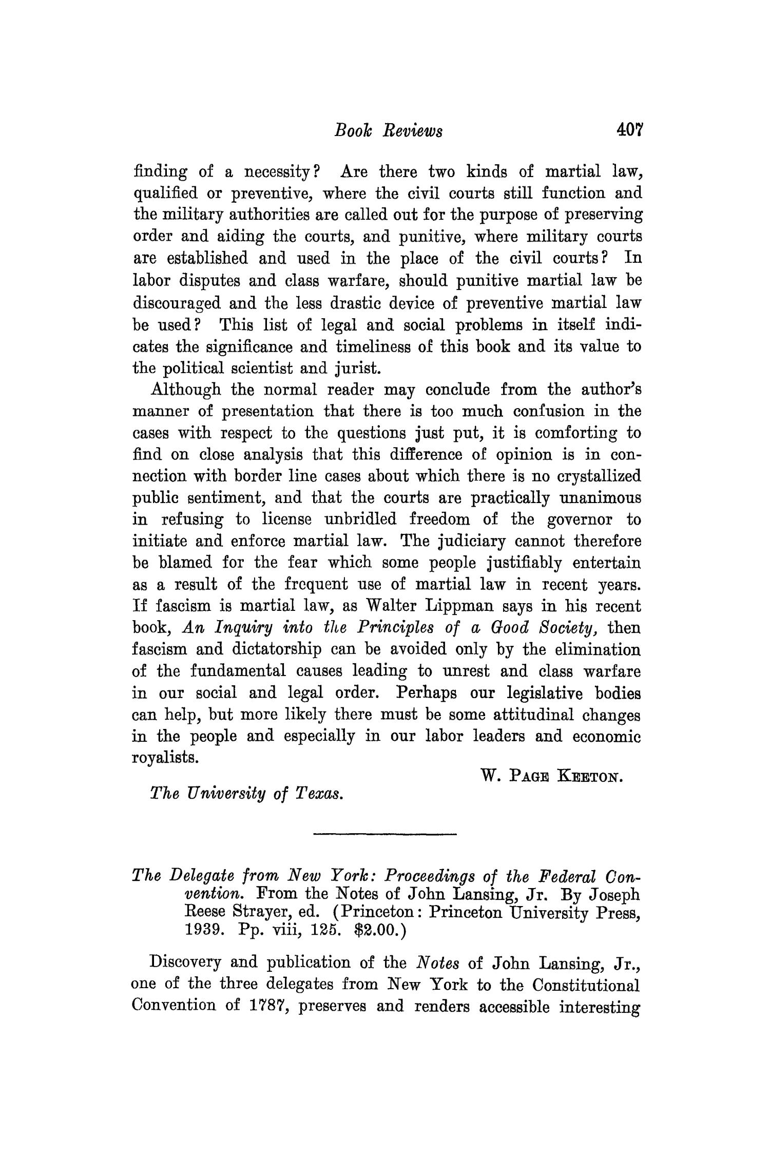 The Southwestern Historical Quarterly, Volume 43, July 1939 - April, 1940
                                                
                                                    407
                                                
