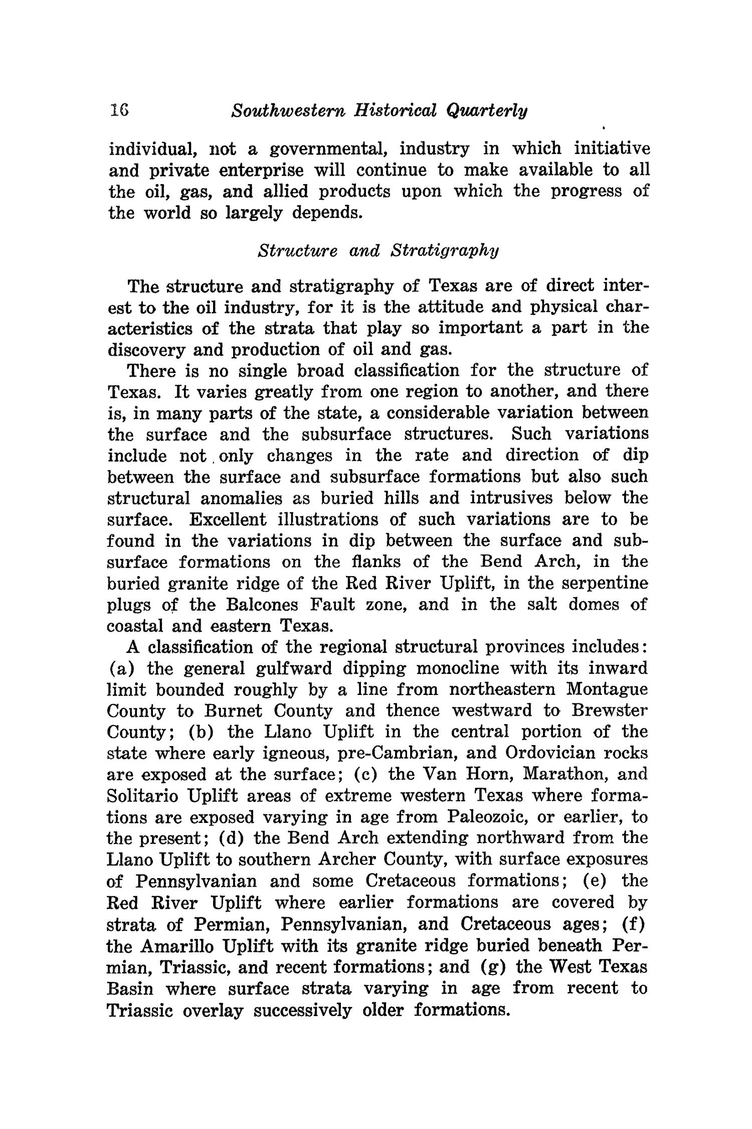 The Southwestern Historical Quarterly, Volume 50, July 1946 - April, 1947
                                                
                                                    16
                                                