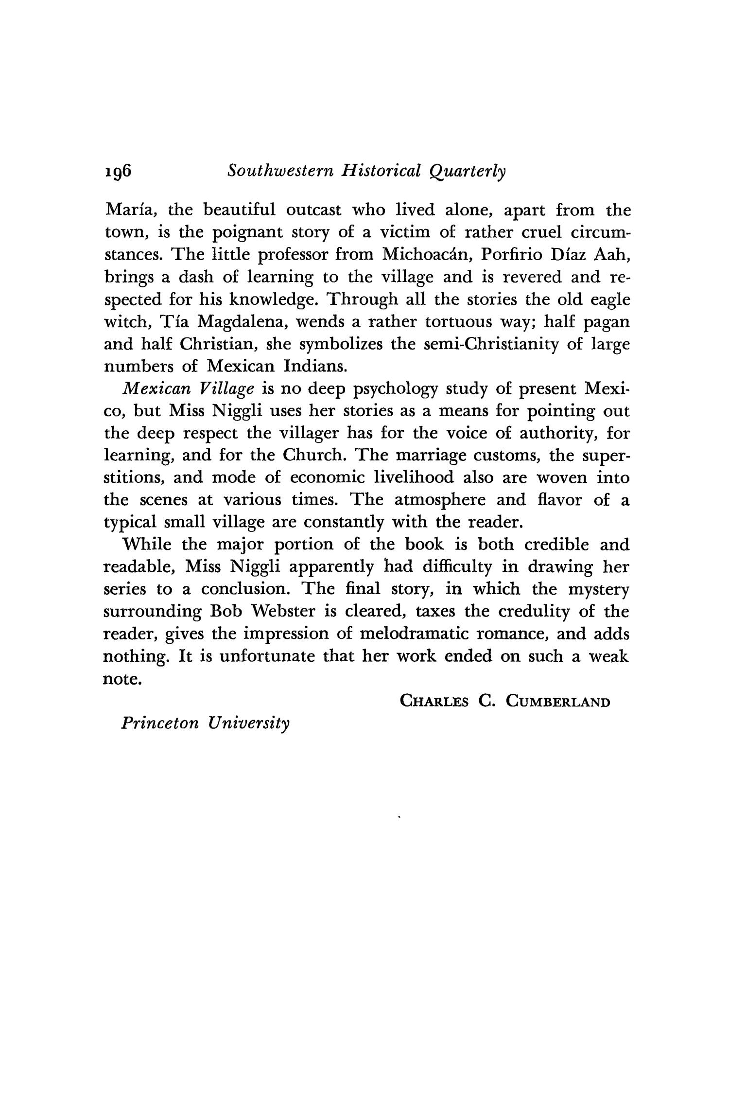 The Southwestern Historical Quarterly, Volume 51, July 1947 - April, 1948
                                                
                                                    196
                                                