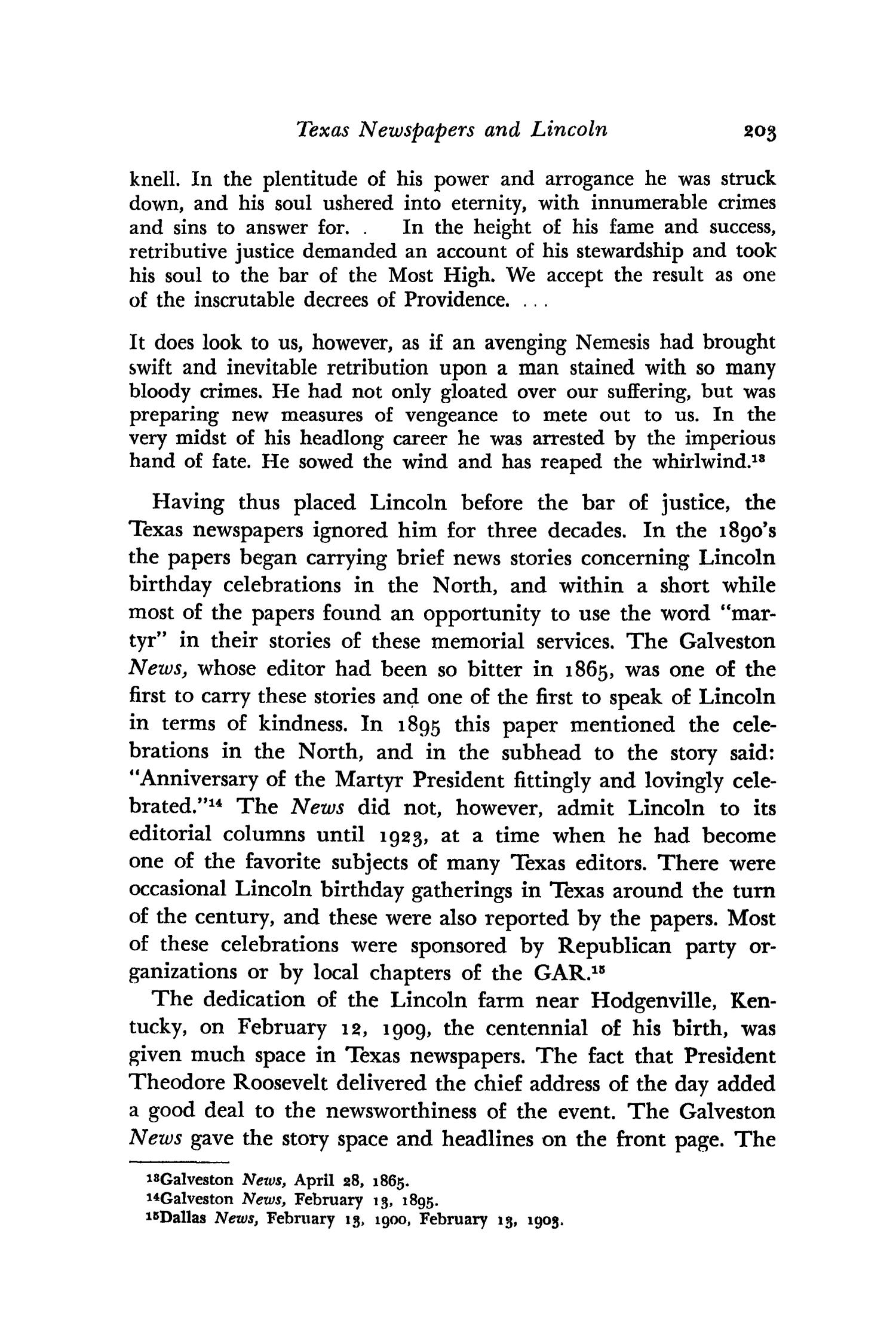 The Southwestern Historical Quarterly, Volume 51, July 1947 - April, 1948
                                                
                                                    203
                                                