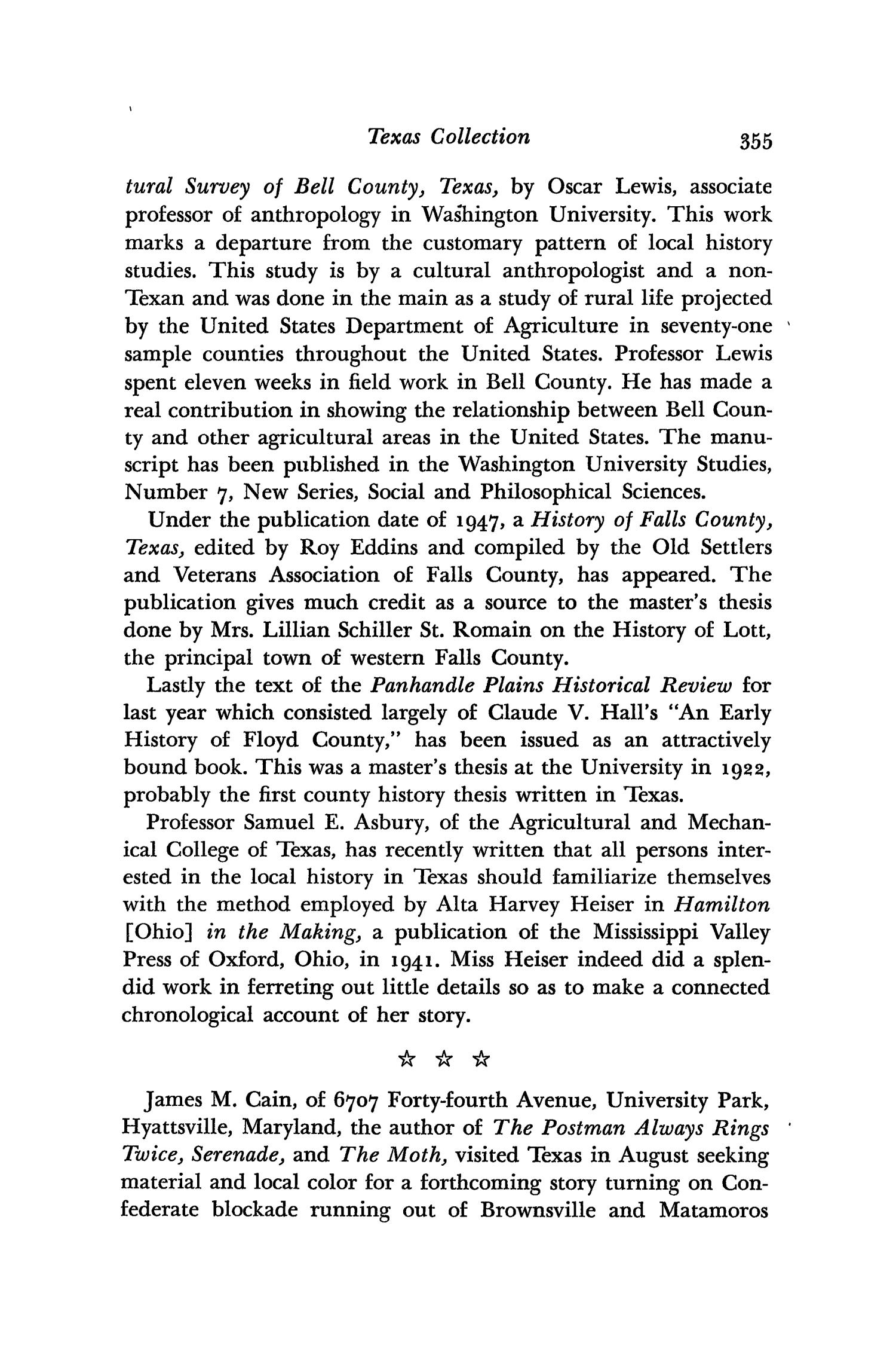 The Southwestern Historical Quarterly, Volume 52, July 1948 - April, 1949
                                                
                                                    355
                                                