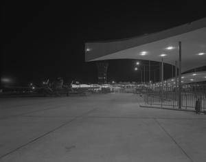 Primary view of object titled '[Austin Municipal Airport at Night]'.