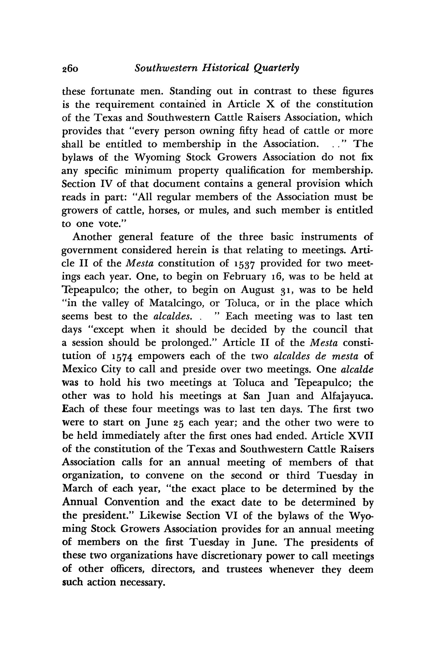 The Southwestern Historical Quarterly, Volume 53, July 1949 - April, 1950
                                                
                                                    260
                                                
