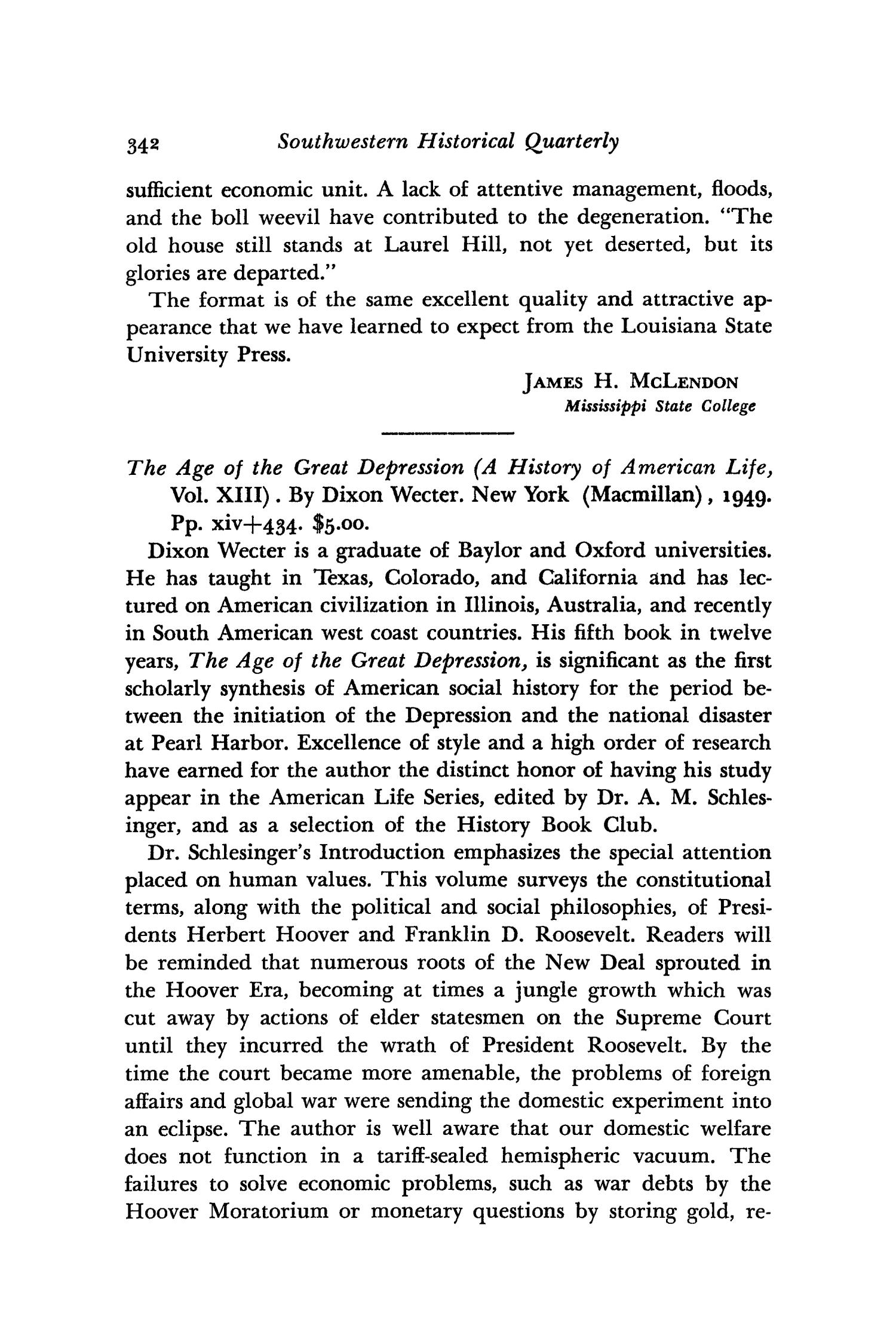 The Southwestern Historical Quarterly, Volume 53, July 1949 - April, 1950
                                                
                                                    342
                                                