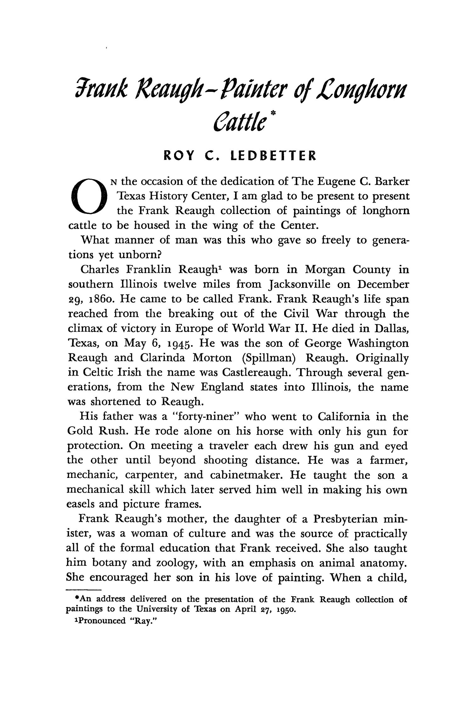 The Southwestern Historical Quarterly, Volume 54, July 1950 - April, 1951
                                                
                                                    13
                                                