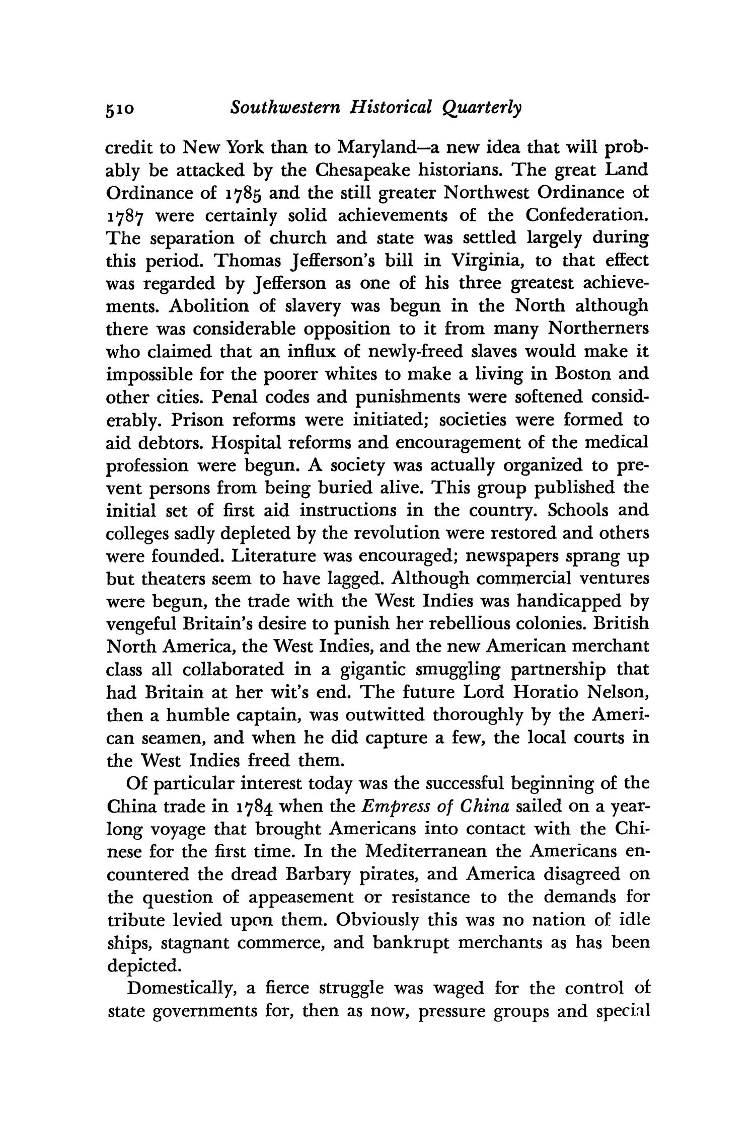 The Southwestern Historical Quarterly, Volume 54, July 1950 - April, 1951
                                                
                                                    510
                                                