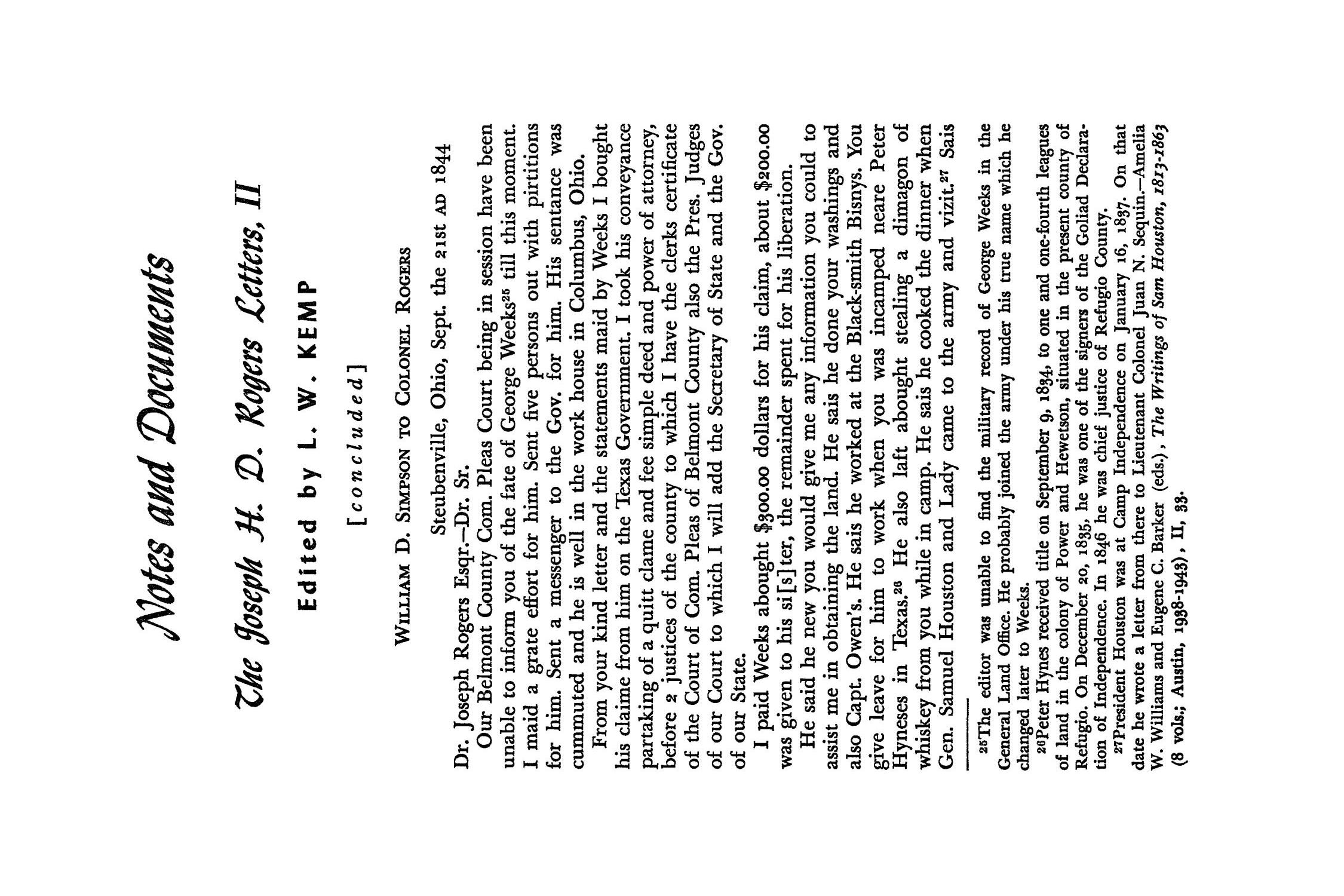 The Southwestern Historical Quarterly, Volume 55, July 1951 - April, 1952
                                                
                                                    254
                                                