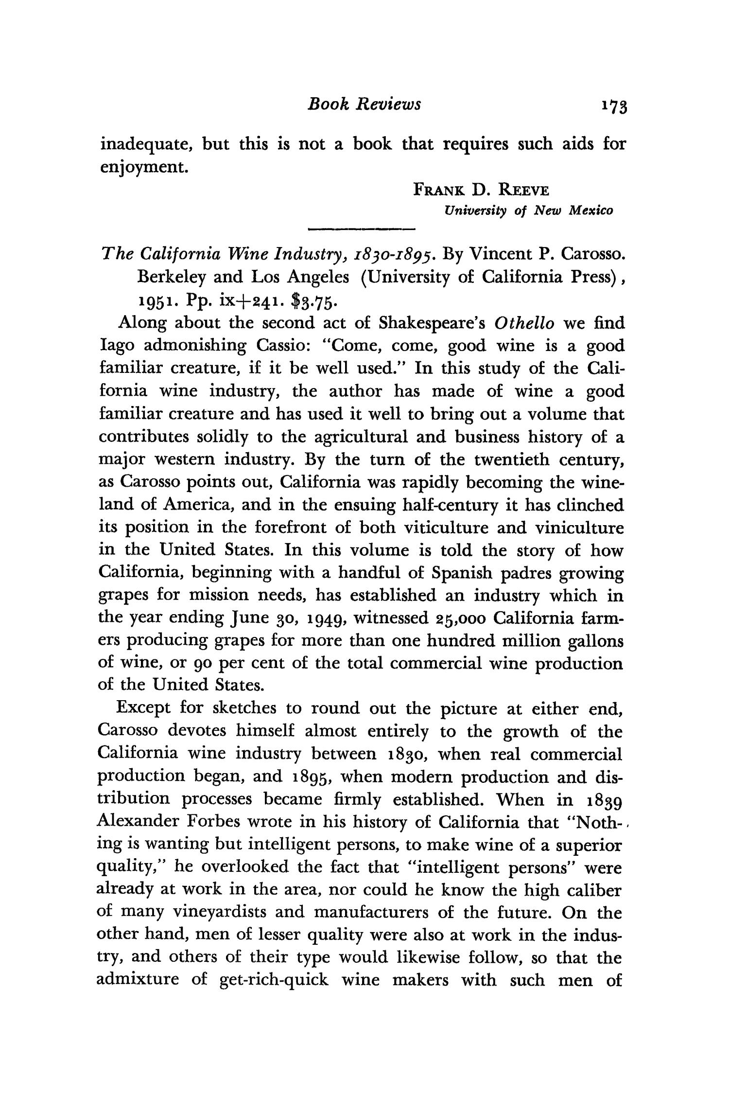 The Southwestern Historical Quarterly, Volume 56, July 1952 - April, 1953
                                                
                                                    173
                                                