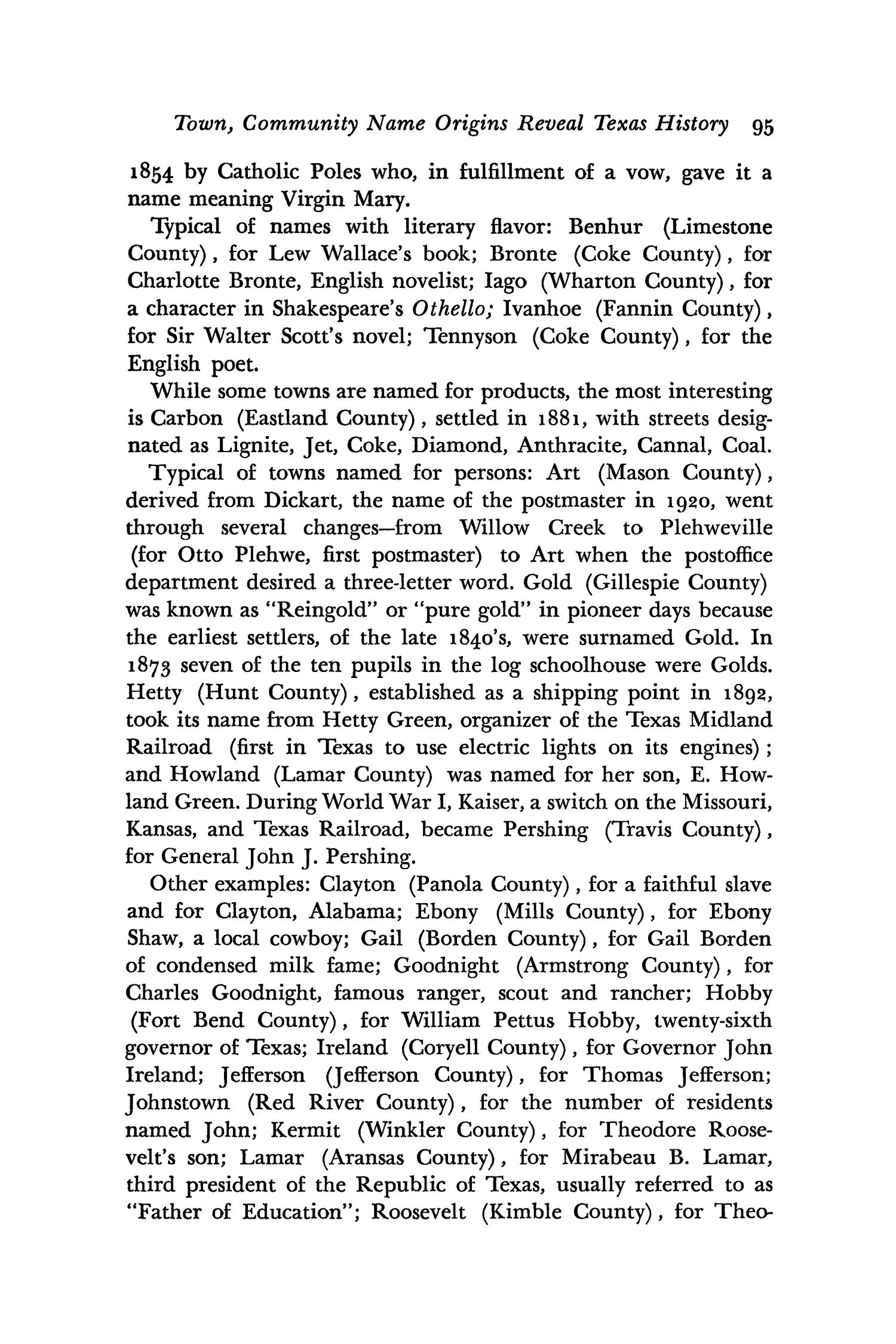 The Southwestern Historical Quarterly, Volume 58, July 1954 - April, 1955
                                                
                                                    95
                                                