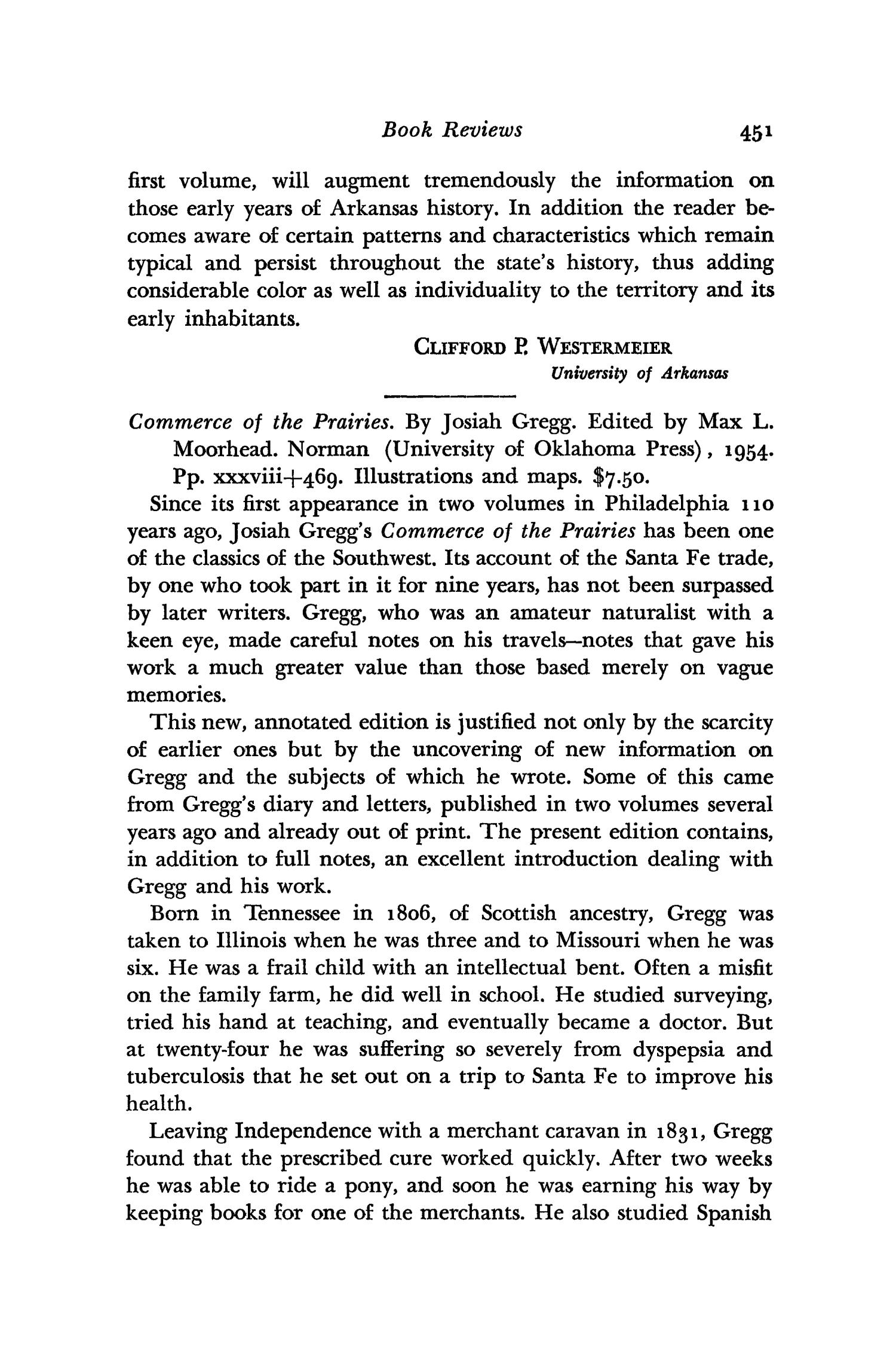 The Southwestern Historical Quarterly, Volume 58, July 1954 - April, 1955
                                                
                                                    451
                                                