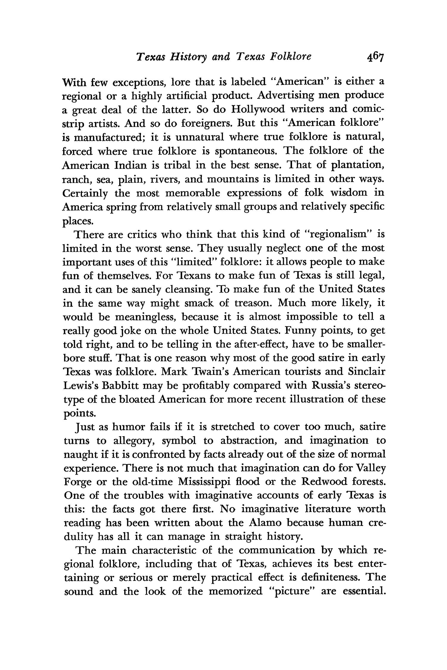 The Southwestern Historical Quarterly, Volume 58, July 1954 - April, 1955
                                                
                                                    467
                                                