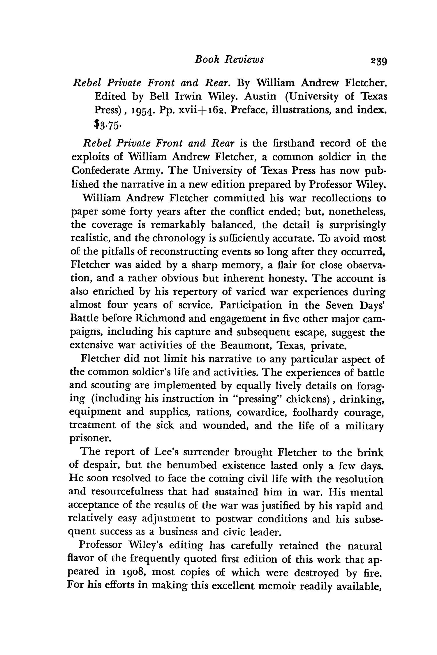 The Southwestern Historical Quarterly, Volume 59, July 1955 - April, 1956
                                                
                                                    239
                                                