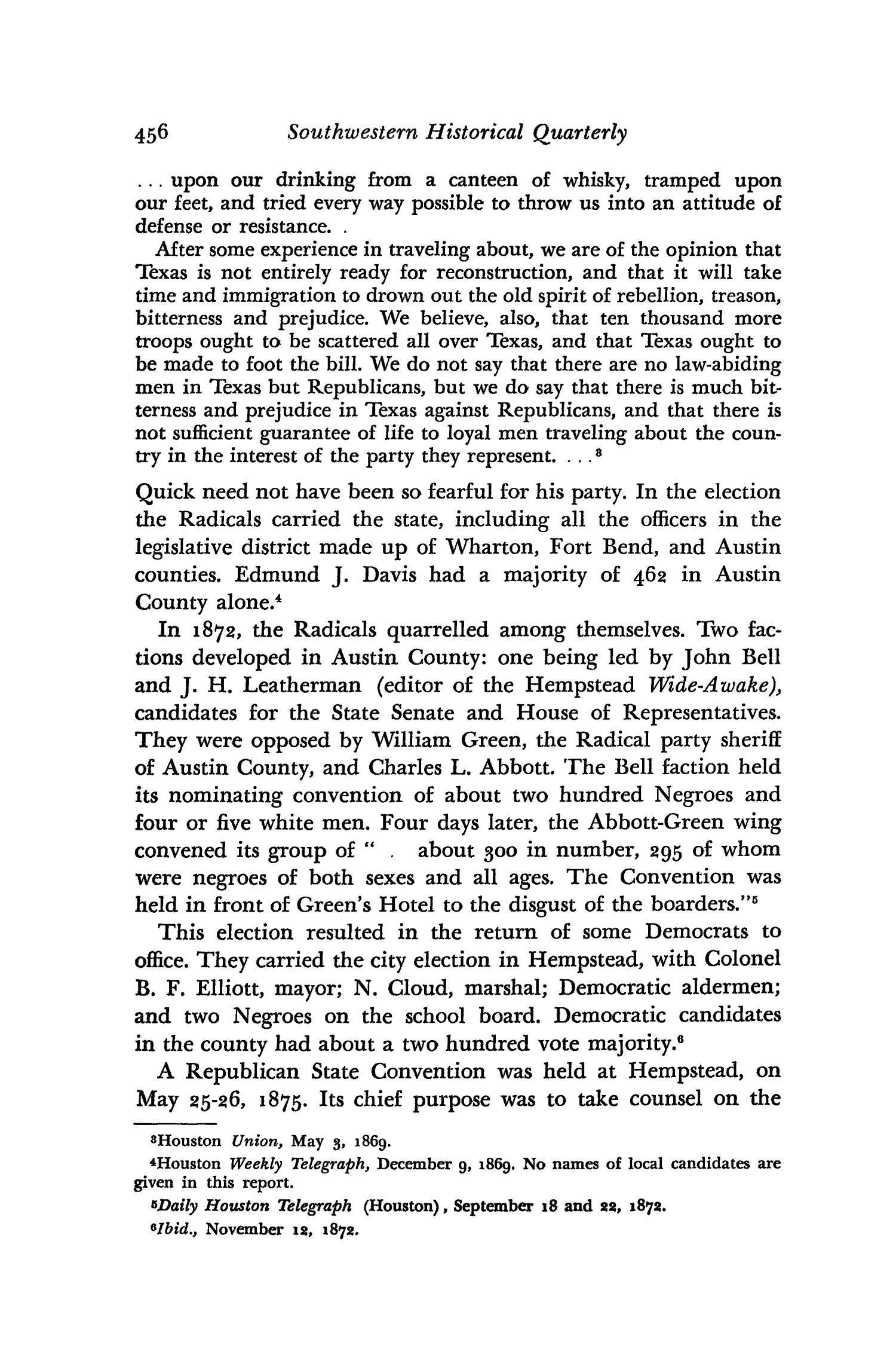 The Southwestern Historical Quarterly, Volume 59, July 1955 - April, 1956
                                                
                                                    456
                                                
