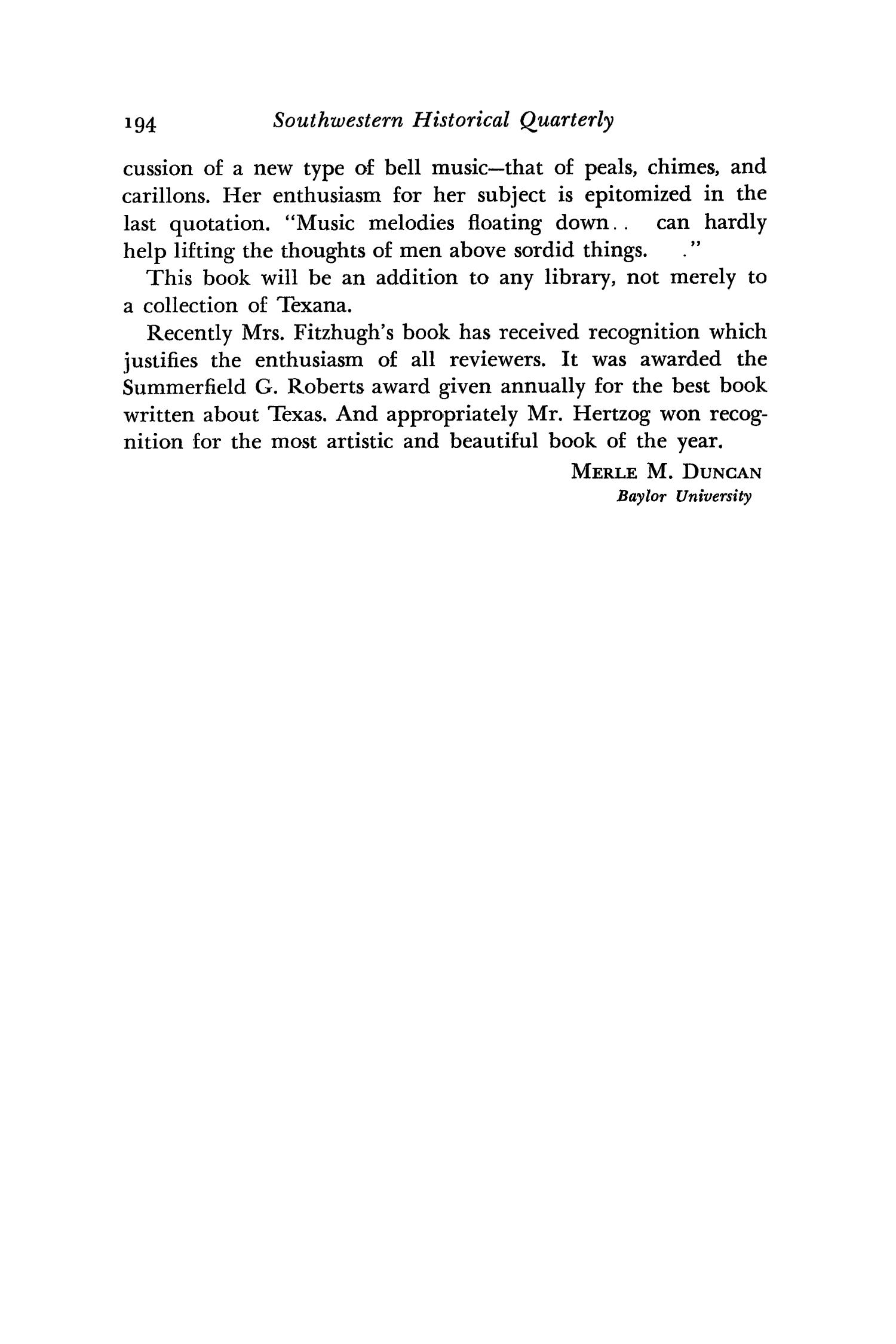 The Southwestern Historical Quarterly, Volume 60, July 1956 - April, 1957
                                                
                                                    194
                                                