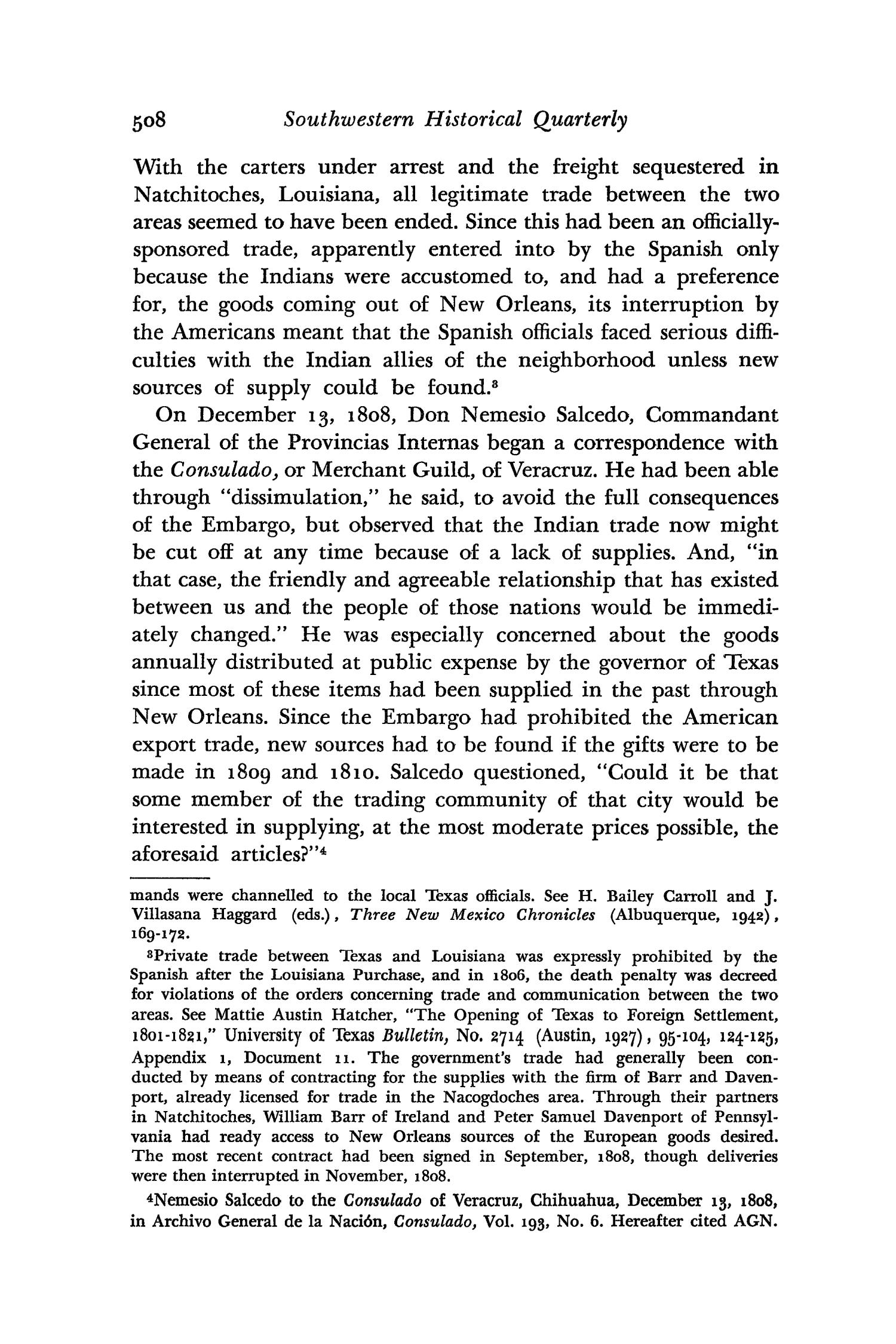 The Southwestern Historical Quarterly, Volume 60, July 1956 - April, 1957
                                                
                                                    508
                                                