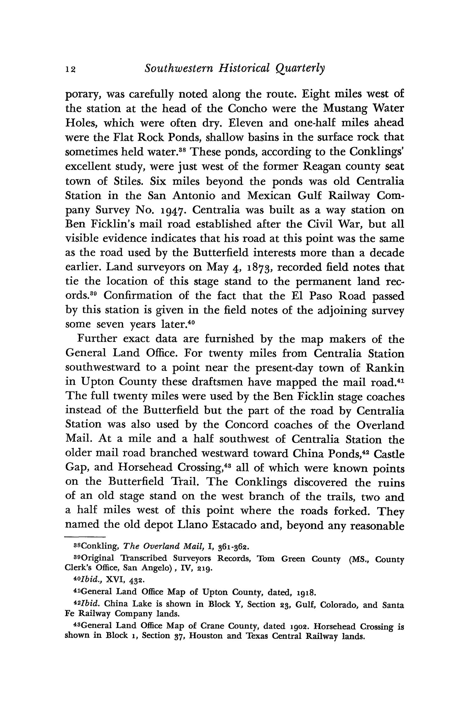 The Southwestern Historical Quarterly, Volume 61, July 1957 - April, 1958
                                                
                                                    12
                                                