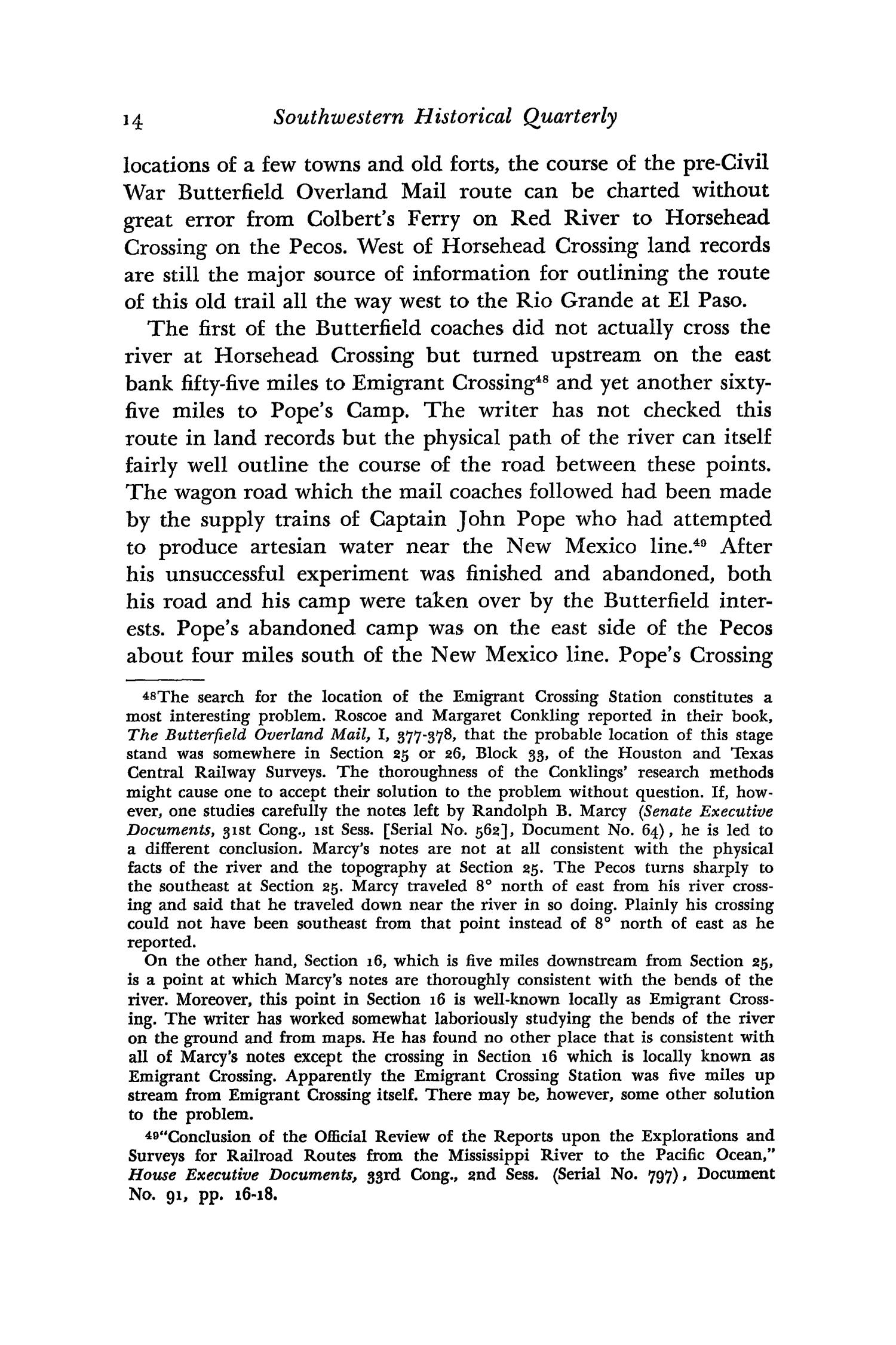 The Southwestern Historical Quarterly, Volume 61, July 1957 - April, 1958
                                                
                                                    14
                                                