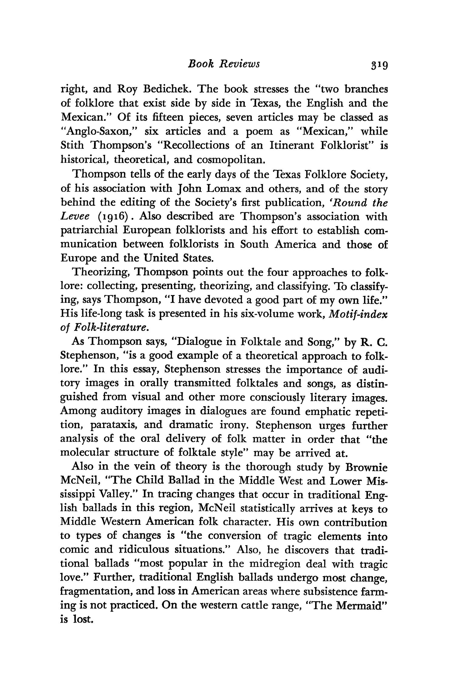 The Southwestern Historical Quarterly, Volume 61, July 1957 - April, 1958
                                                
                                                    319
                                                
