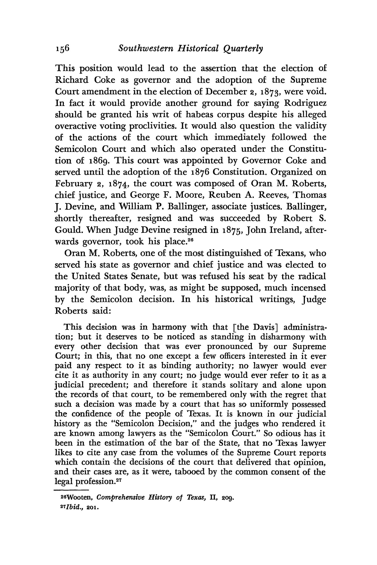 The Southwestern Historical Quarterly, Volume 62, July 1958 - April, 1959
                                                
                                                    156
                                                