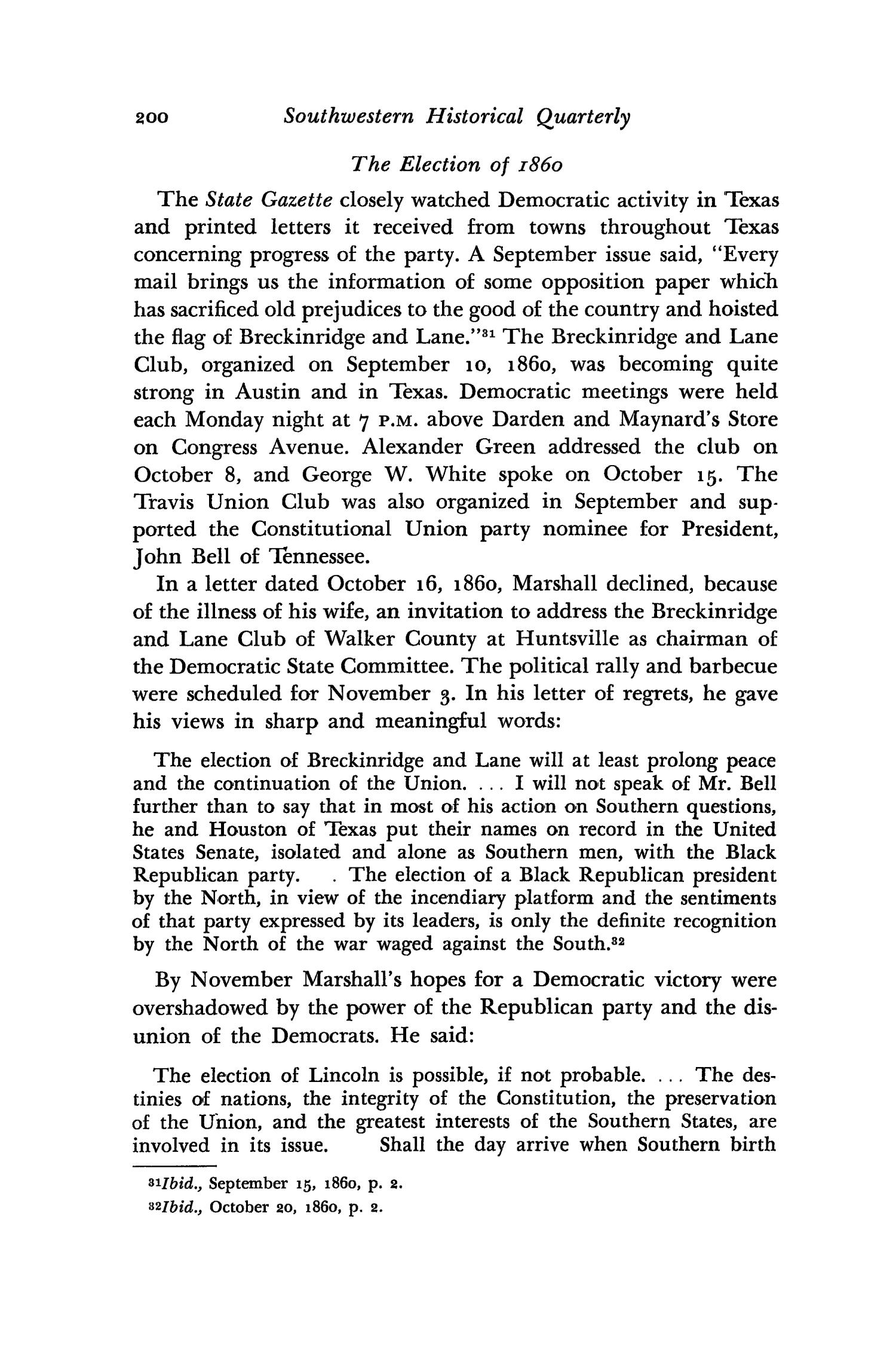 The Southwestern Historical Quarterly, Volume 62, July 1958 - April, 1959
                                                
                                                    200
                                                
