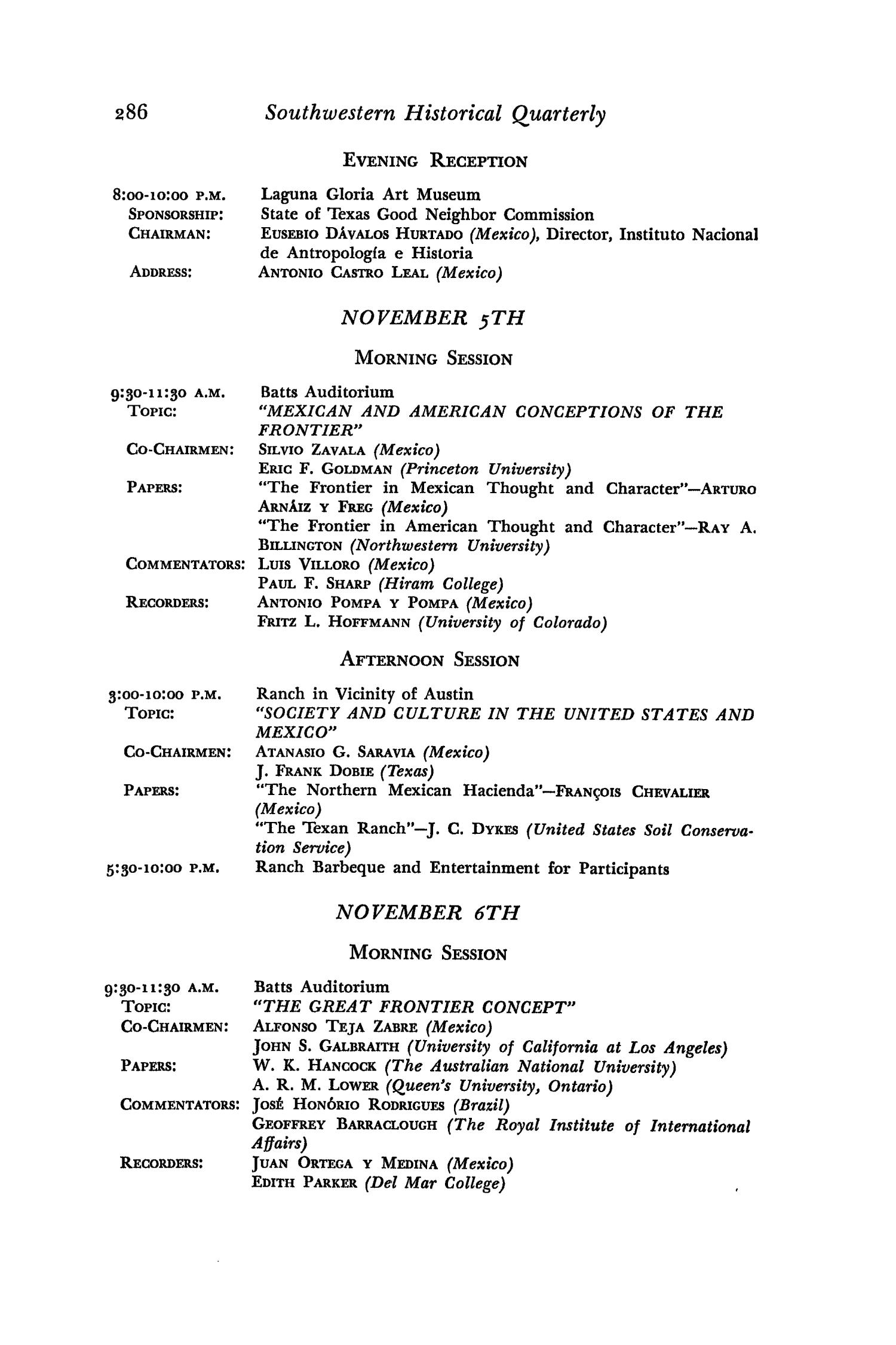 The Southwestern Historical Quarterly, Volume 62, July 1958 - April, 1959
                                                
                                                    286
                                                