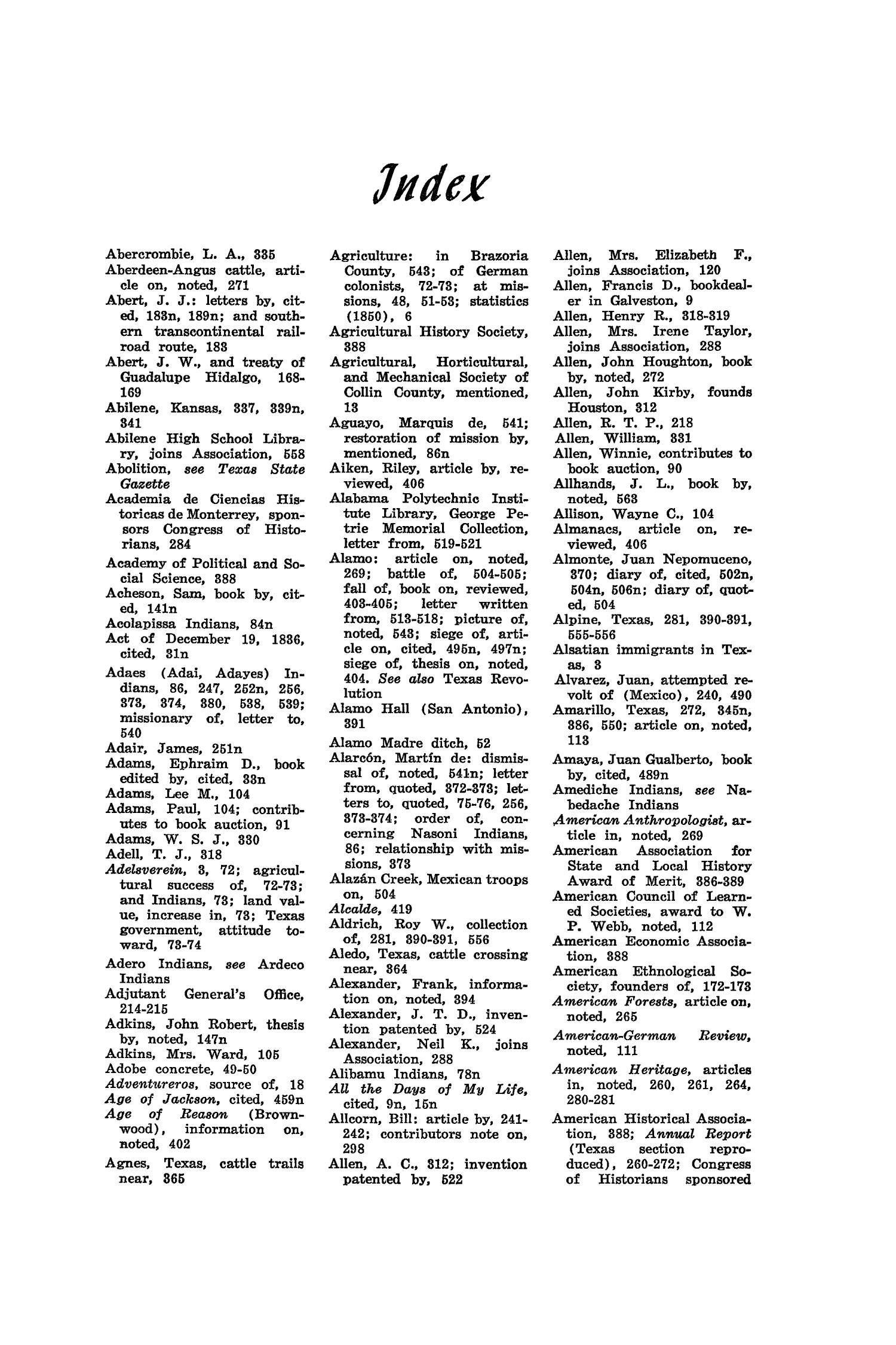 The Southwestern Historical Quarterly, Volume 62, July 1958 - April, 1959
                                                
                                                    571
                                                