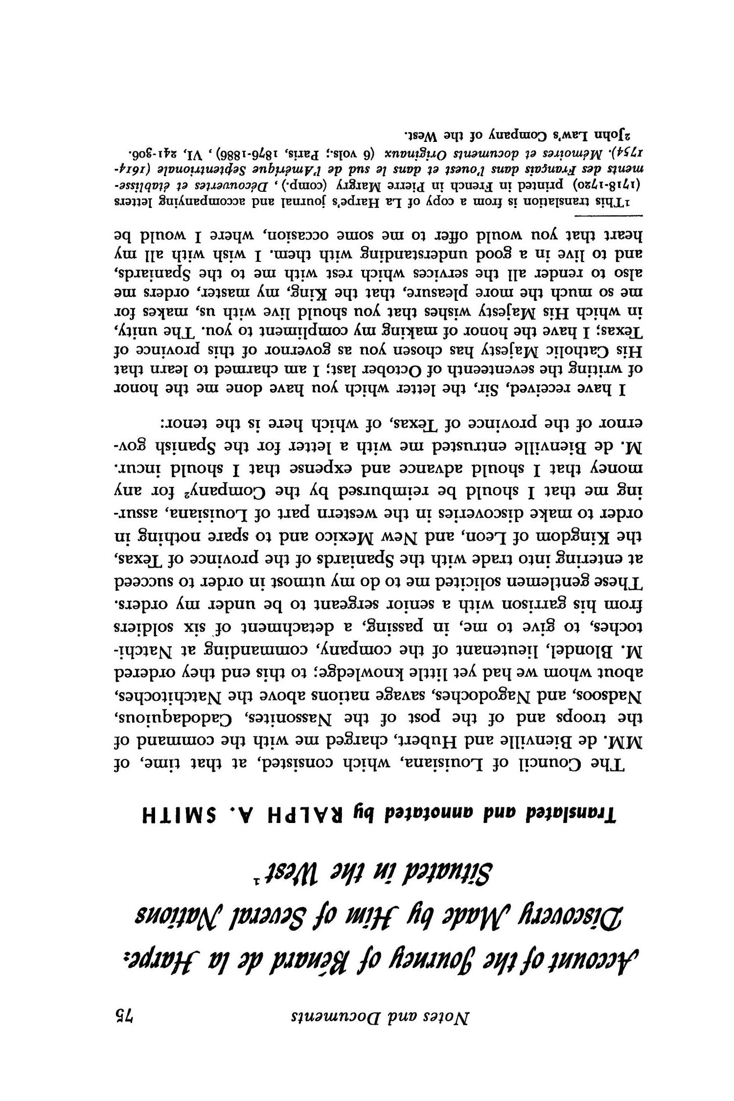 The Southwestern Historical Quarterly, Volume 62, July 1958 - April, 1959
                                                
                                                    75
                                                