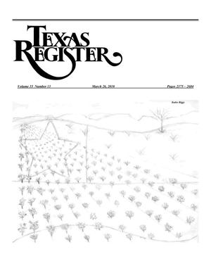 Primary view of object titled 'Texas Register, Volume 35, Number 13, Pages 2375-2684, March 26, 2010'.