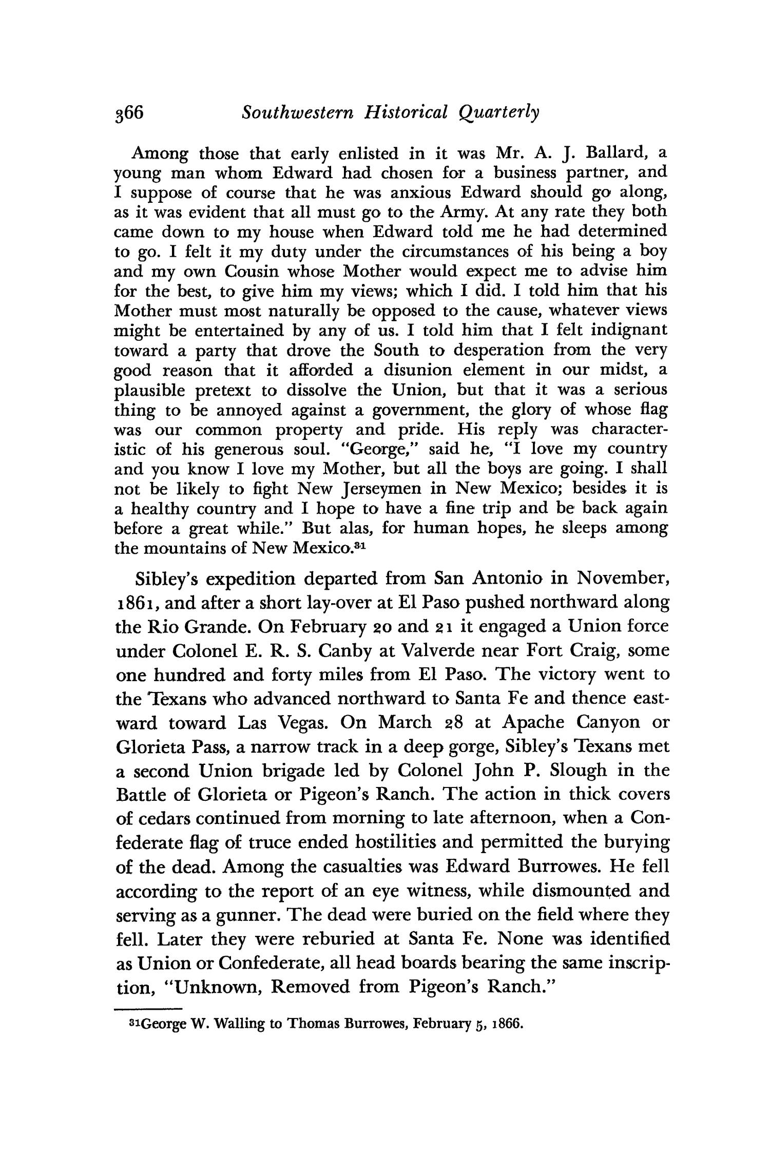 The Southwestern Historical Quarterly, Volume 64, July 1960 - April, 1961
                                                
                                                    366
                                                