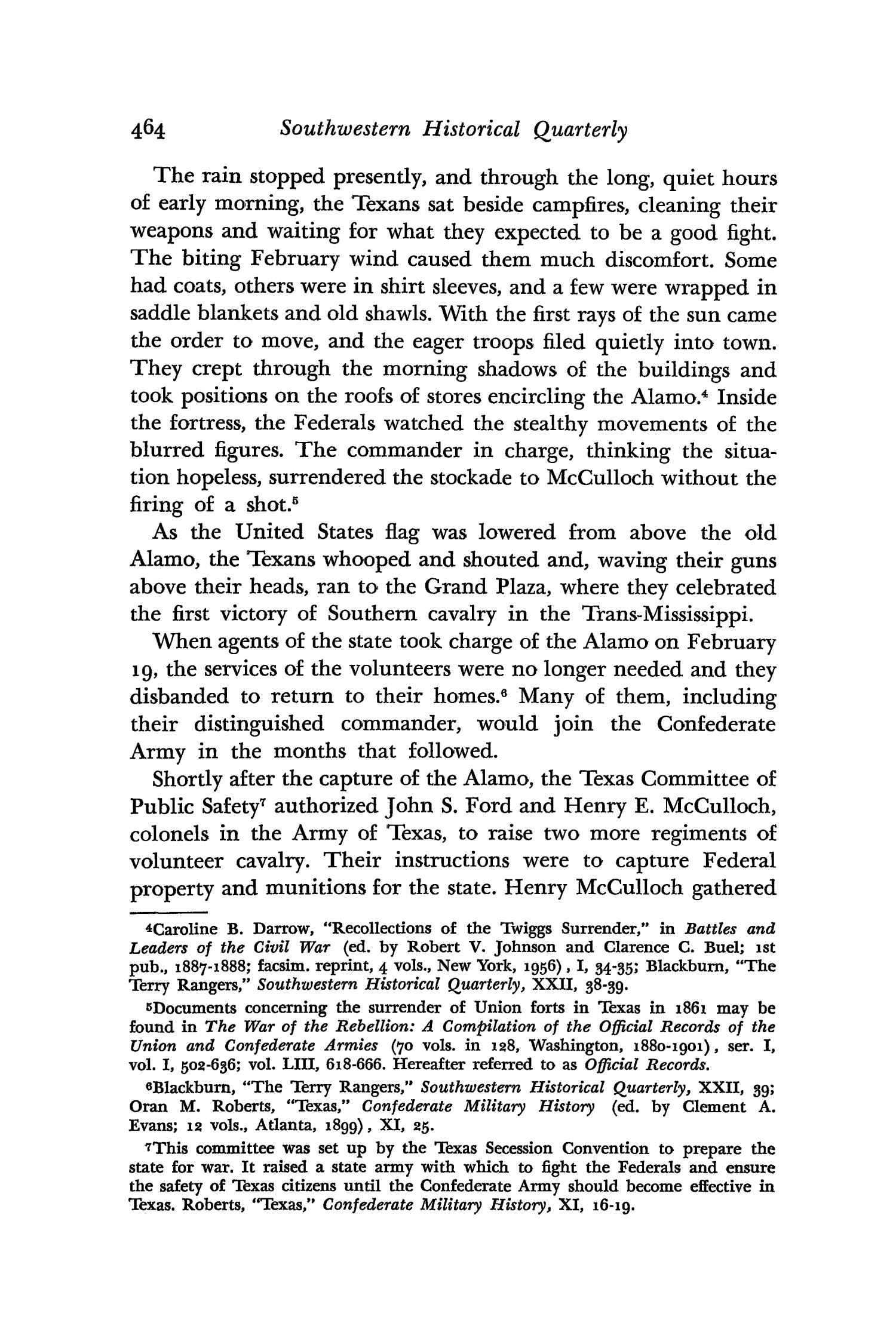 The Southwestern Historical Quarterly, Volume 64, July 1960 - April, 1961
                                                
                                                    464
                                                