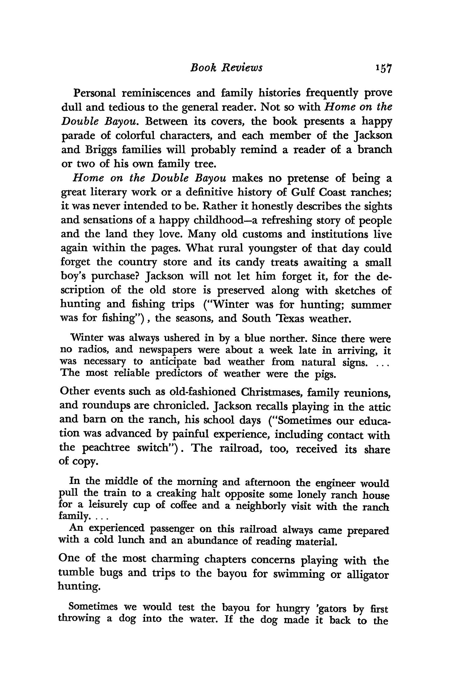 The Southwestern Historical Quarterly, Volume 67, July 1963 - April, 1964
                                                
                                                    157
                                                